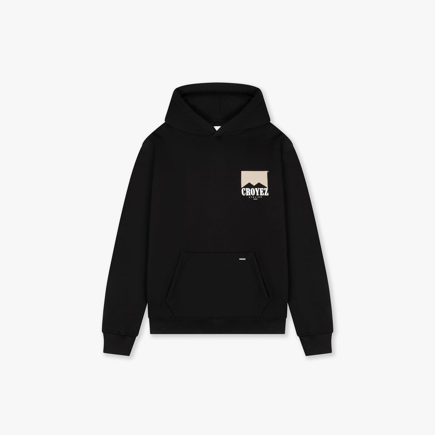 Croyez Fumes Hoodie- Black