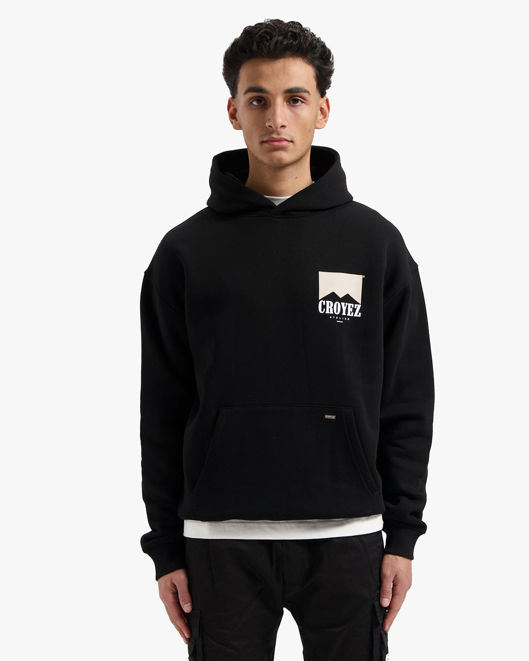 Croyez Fumes Hoodie- Black