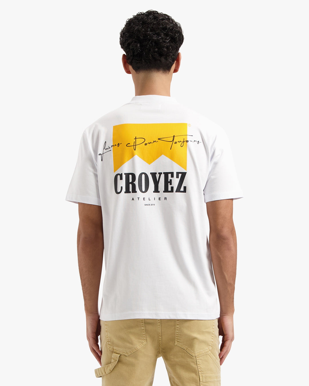 Croyez Fumes T-shirt- White