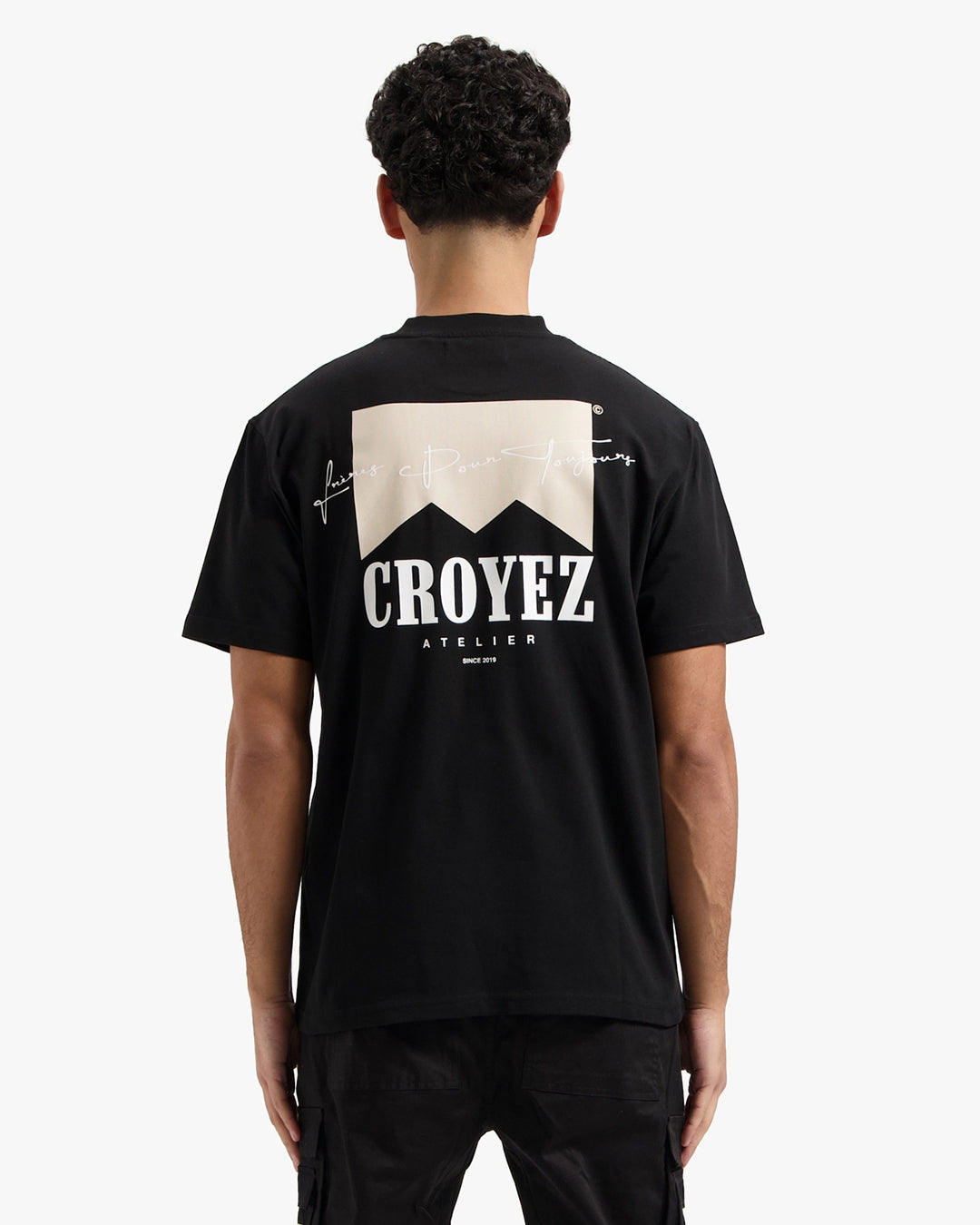 Croyez Fumes T-shirt- Black