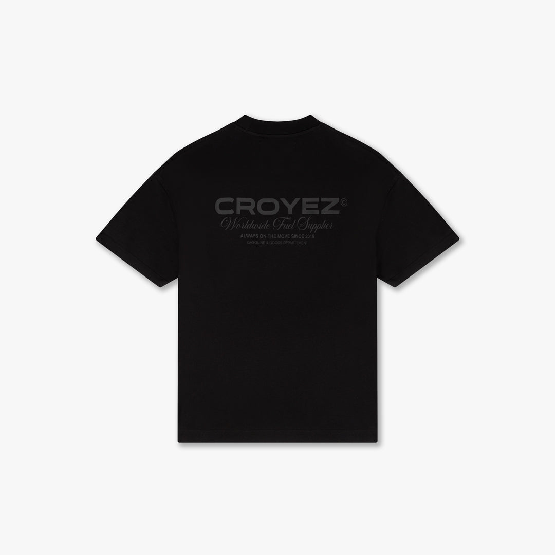 Croyez Worldwide Supplier T-shirt- Black