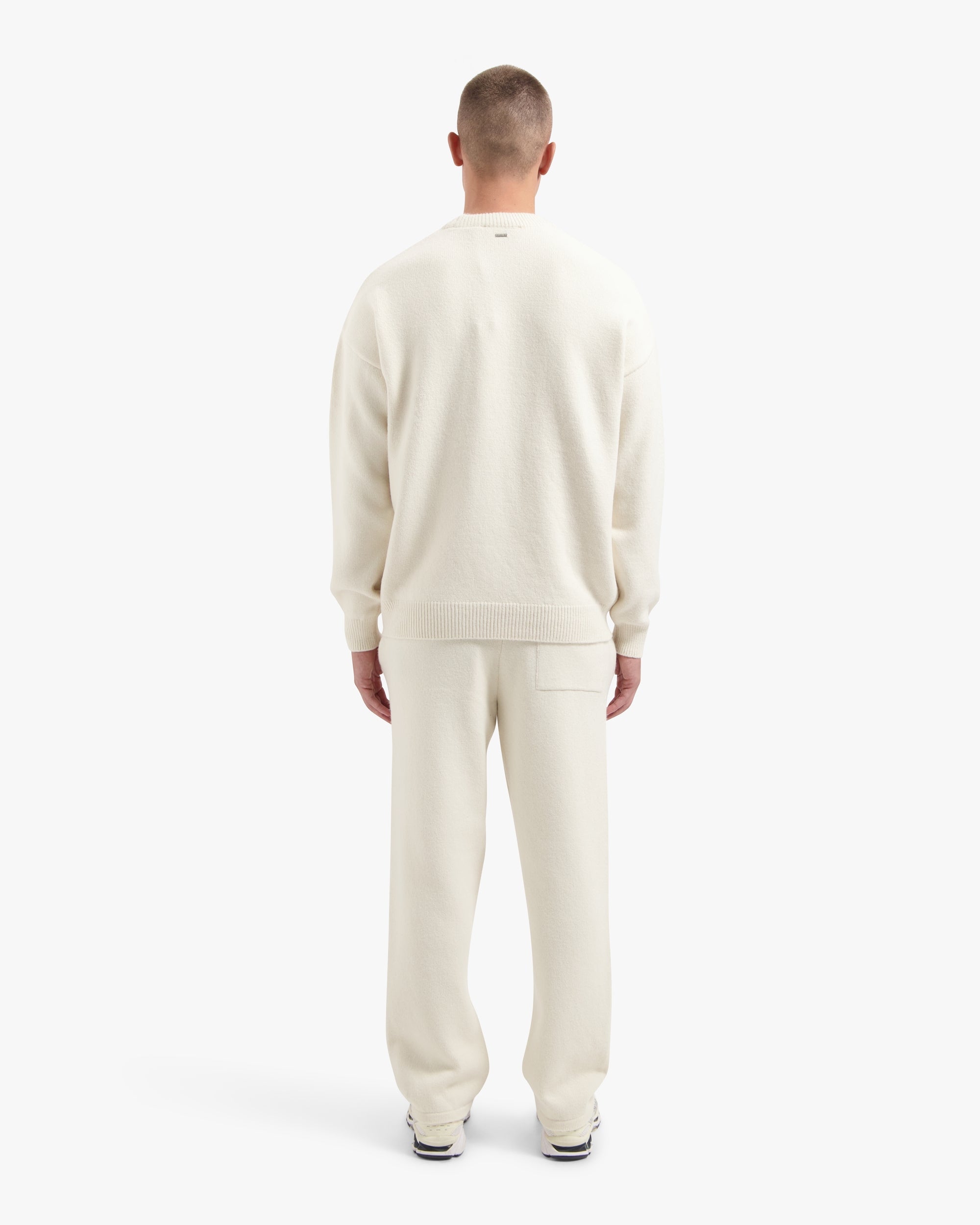 Croyez Fluffy Essence Knit Sweater - Cream