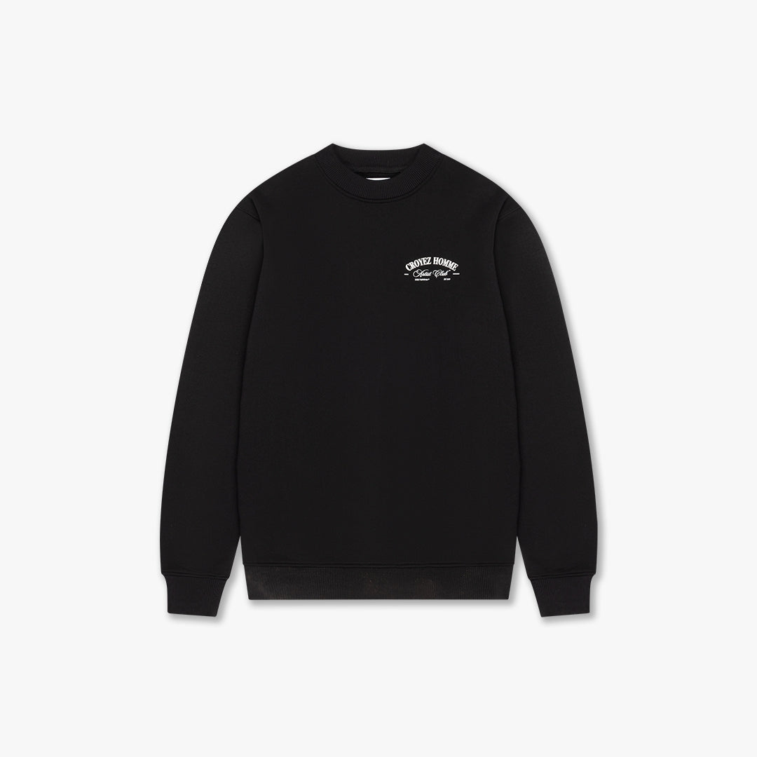 Croyez Artist Club Sweater- Black