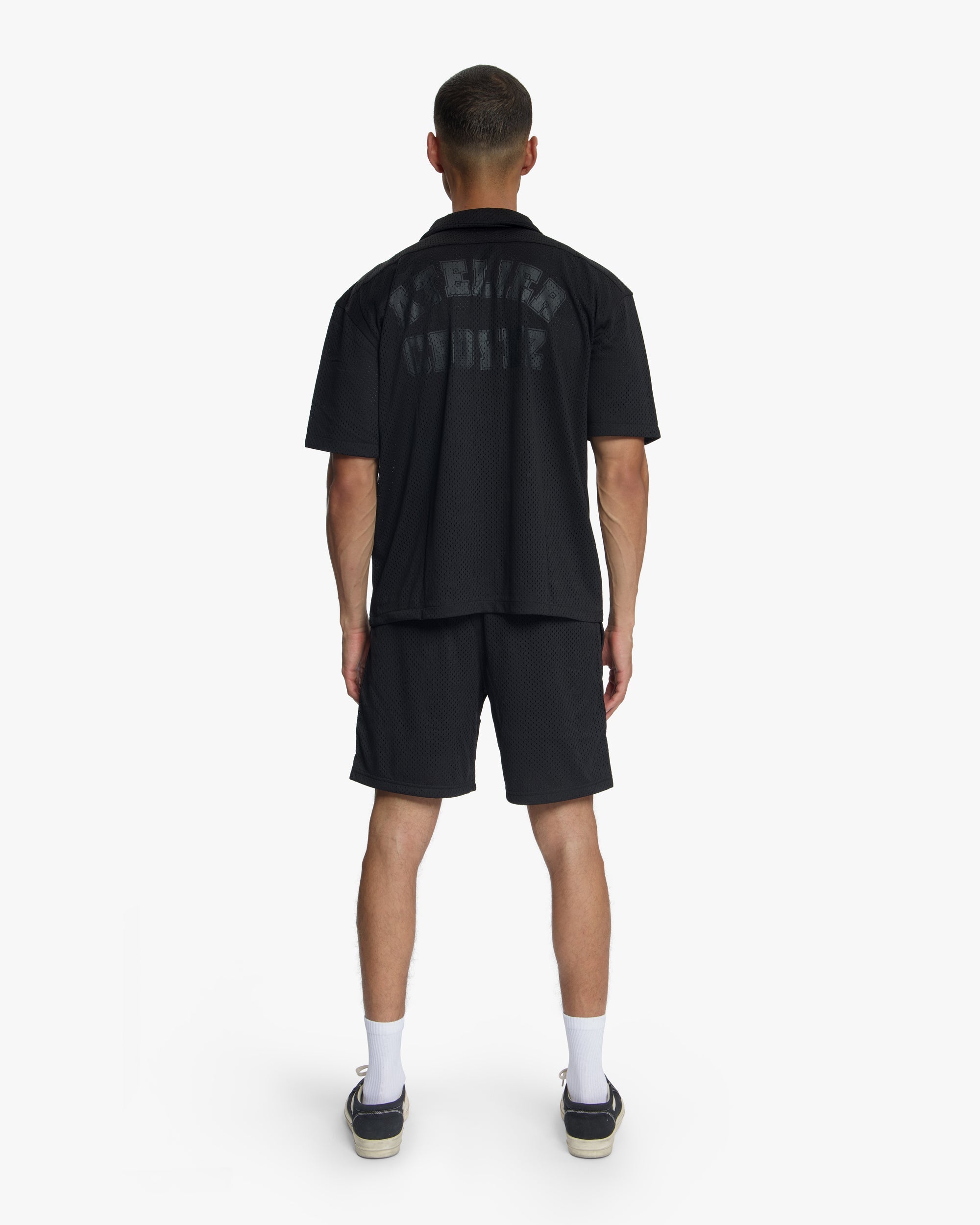Croyez Mesh Atelier Shirt- Black