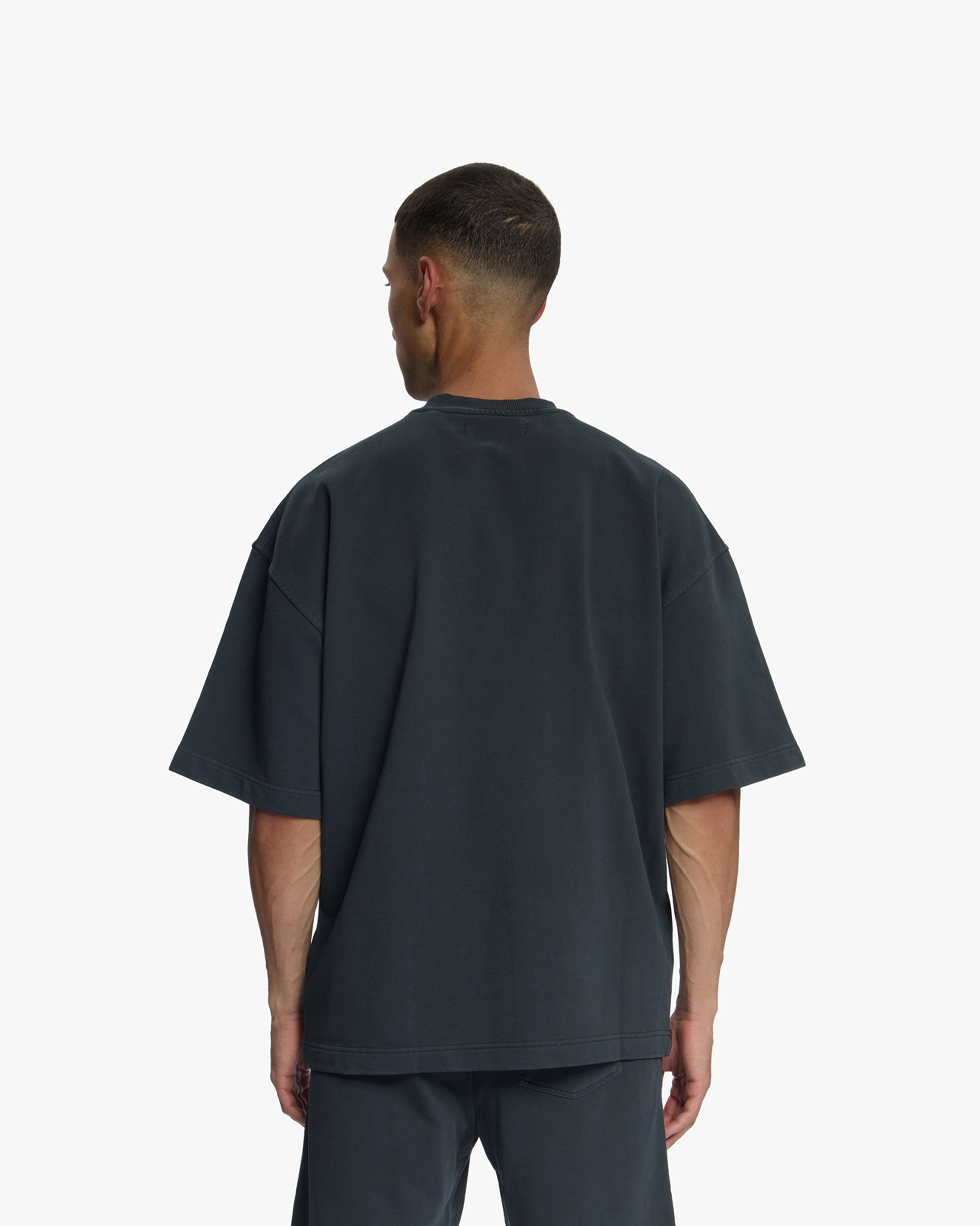 Croyez Garment Dye T-Shirt- Vintage Black