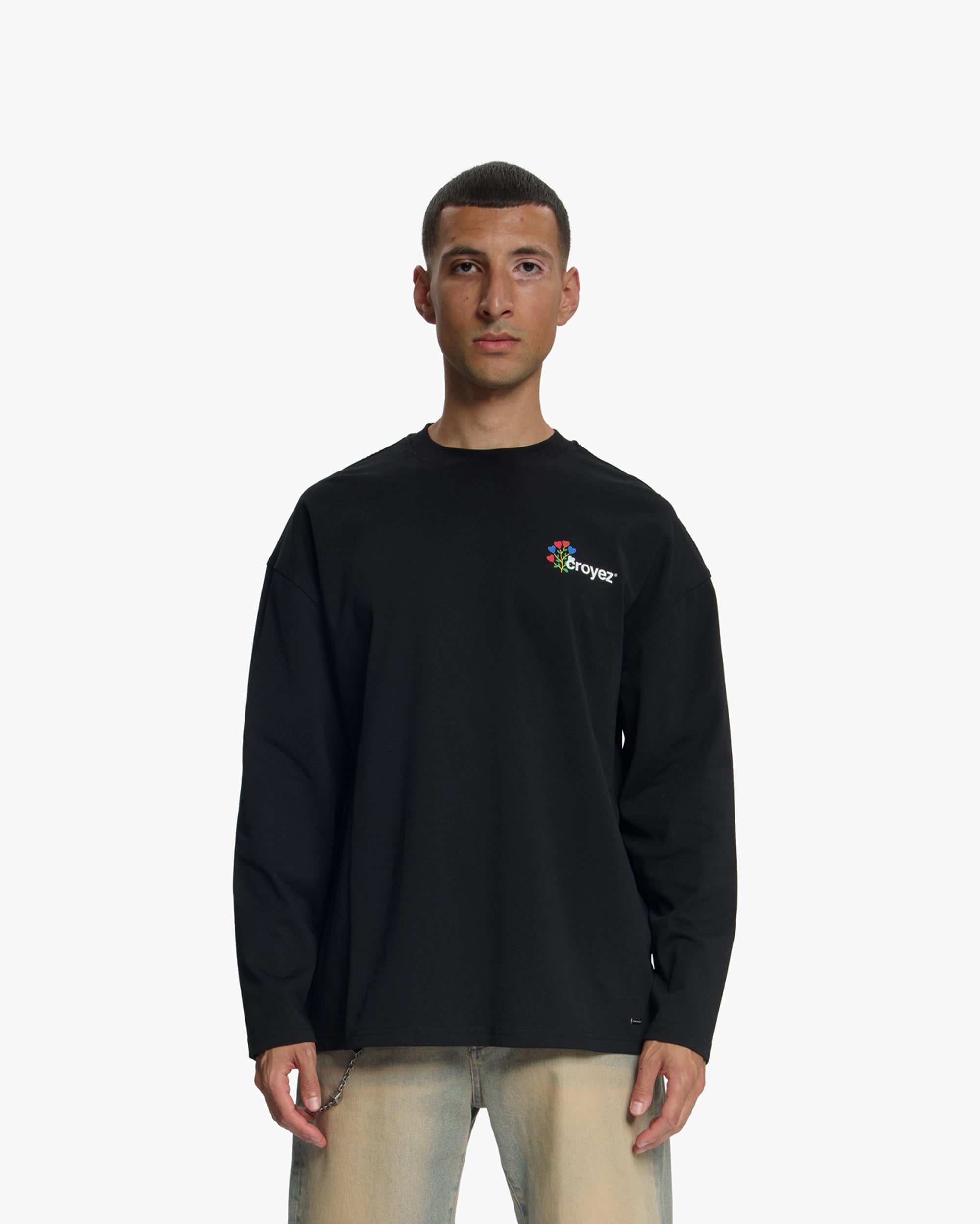 Croyez J'Adore Longsleeve- Black