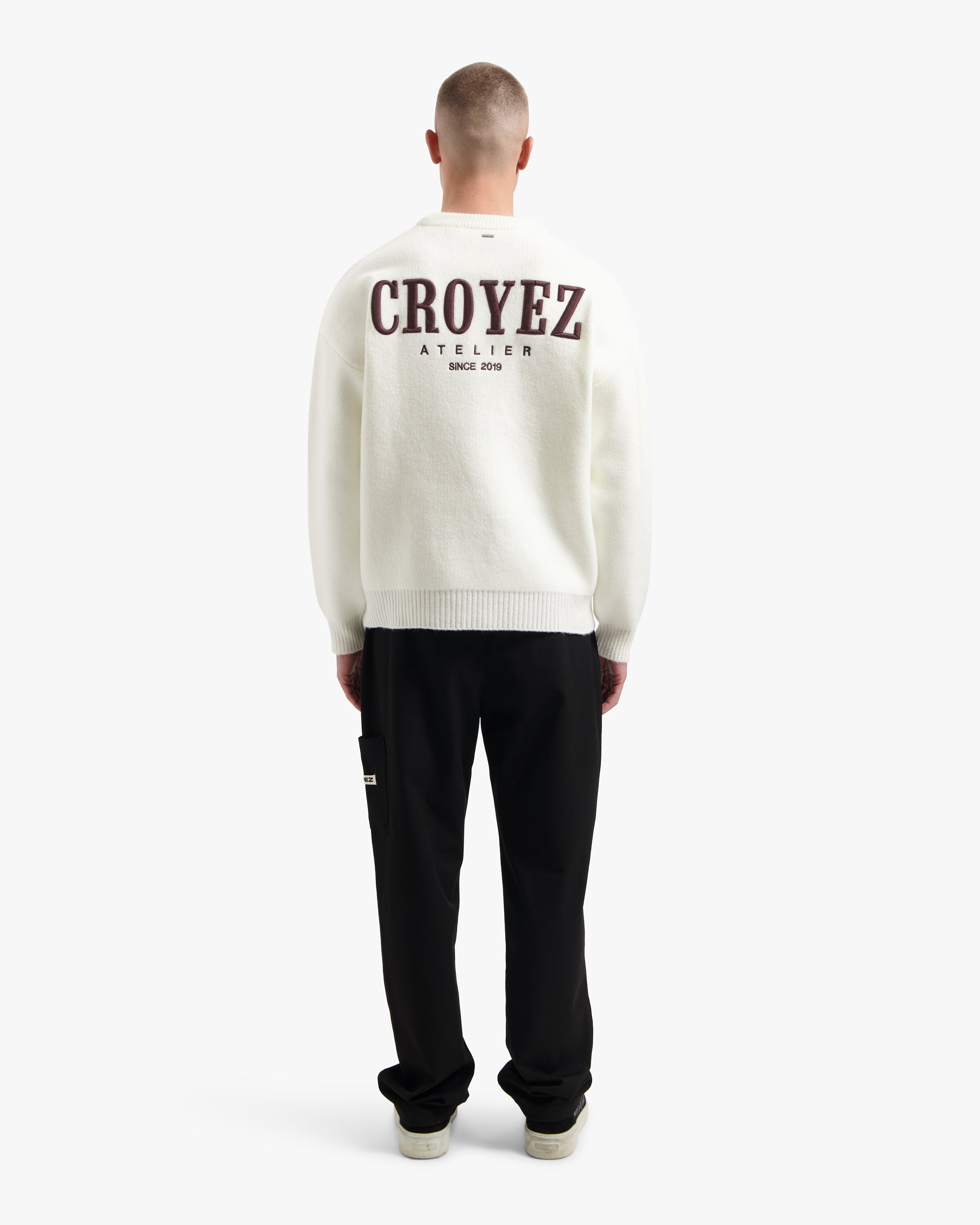 Croyez Etiquette Straight Chino- Black