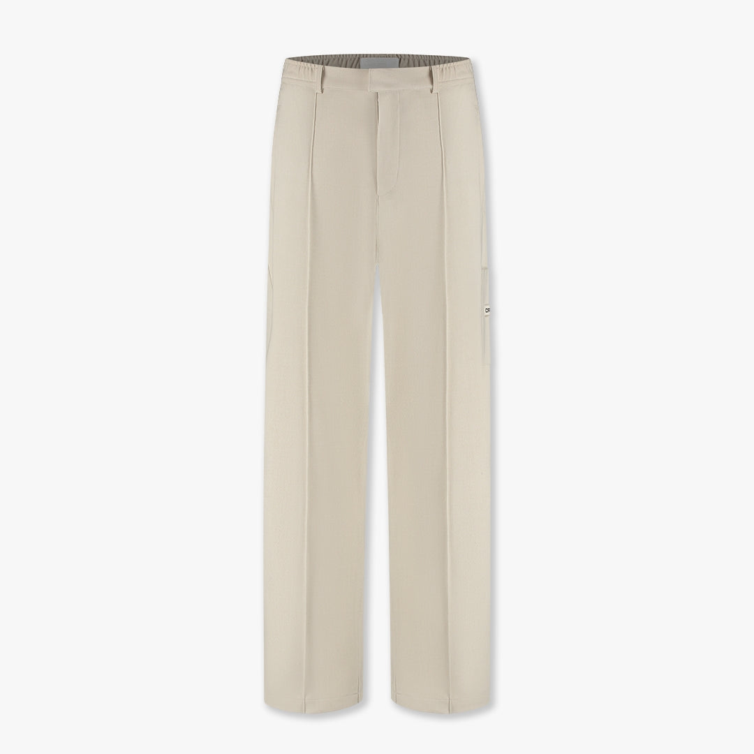 Croyez Etiquette Straight Chino- Off-White