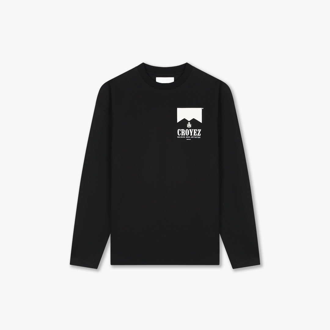 Croyez Maison Fumes Longsleeve- Black