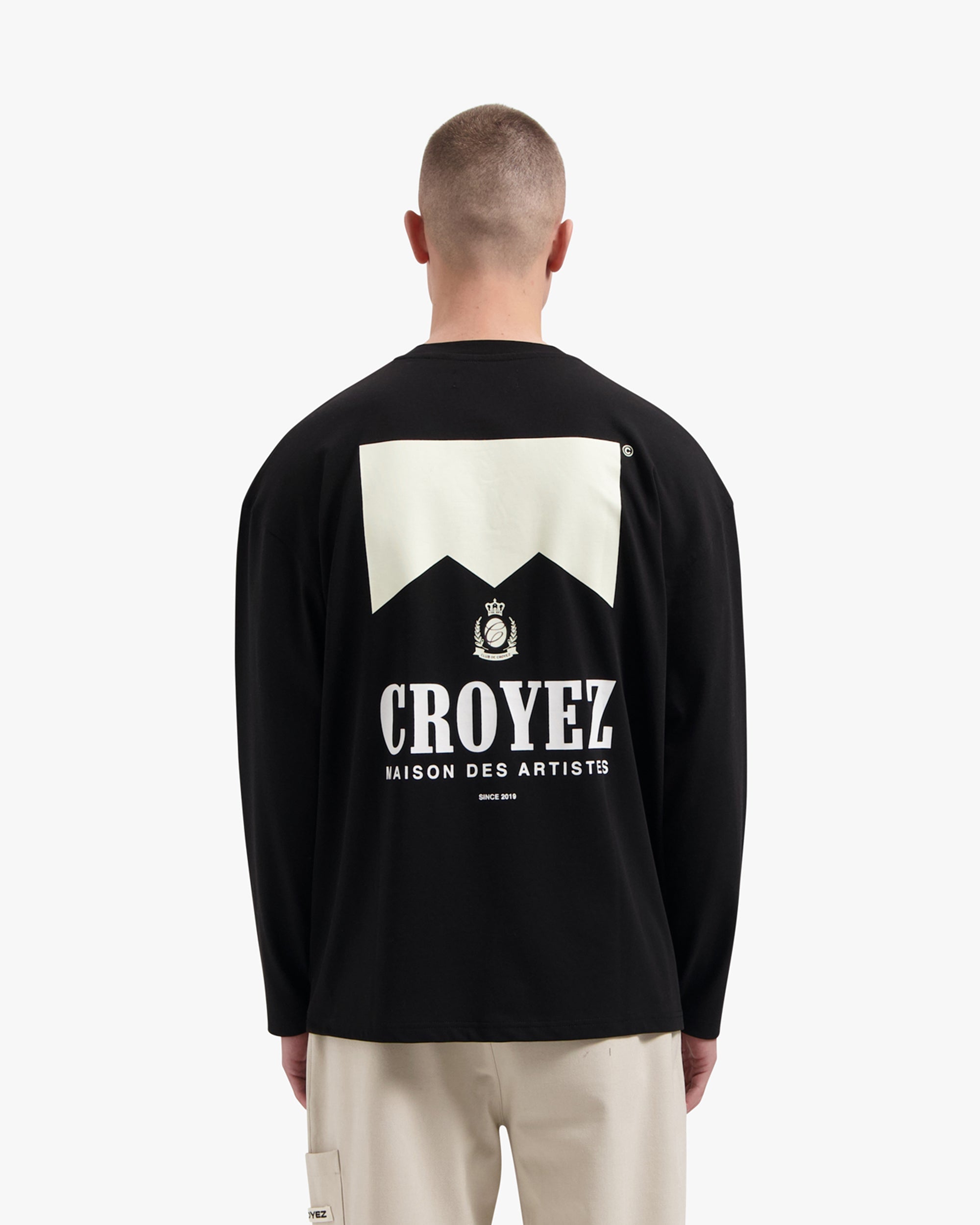 Croyez Maison Fumes Longsleeve- Black