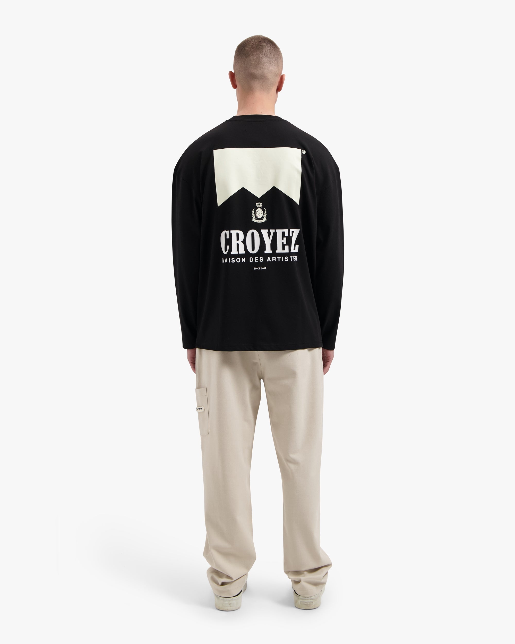 Croyez Maison Fumes Longsleeve- Black