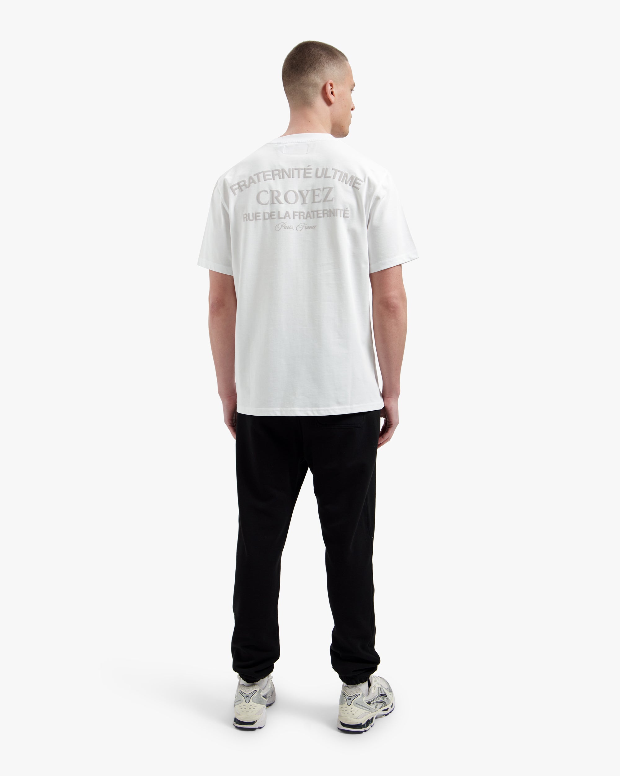 Croyez Original Fraternite T-Shirt- Off-White