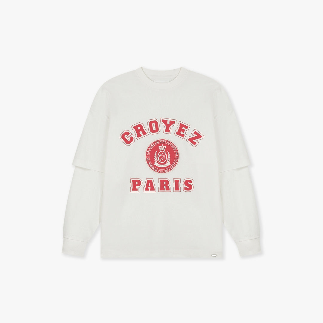 Croyez Bouclier Longsleeve - Off-White