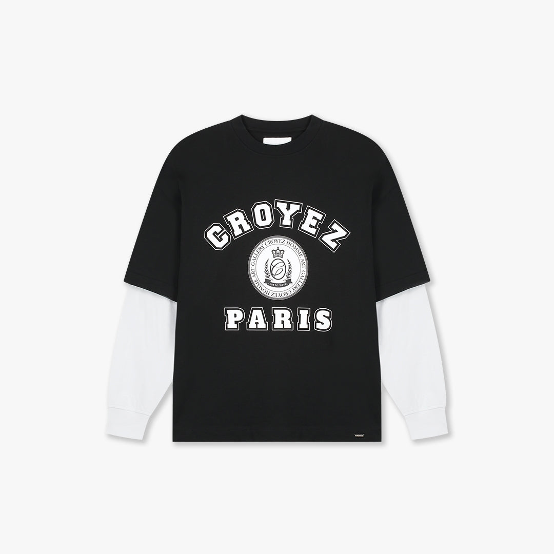 Croyez Bouclier Longsleeve - Vintage Black