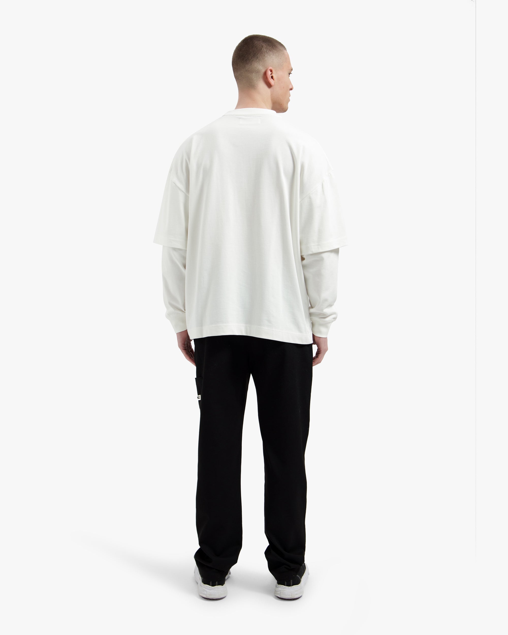 Croyez Bouclier Longsleeve - Off-White