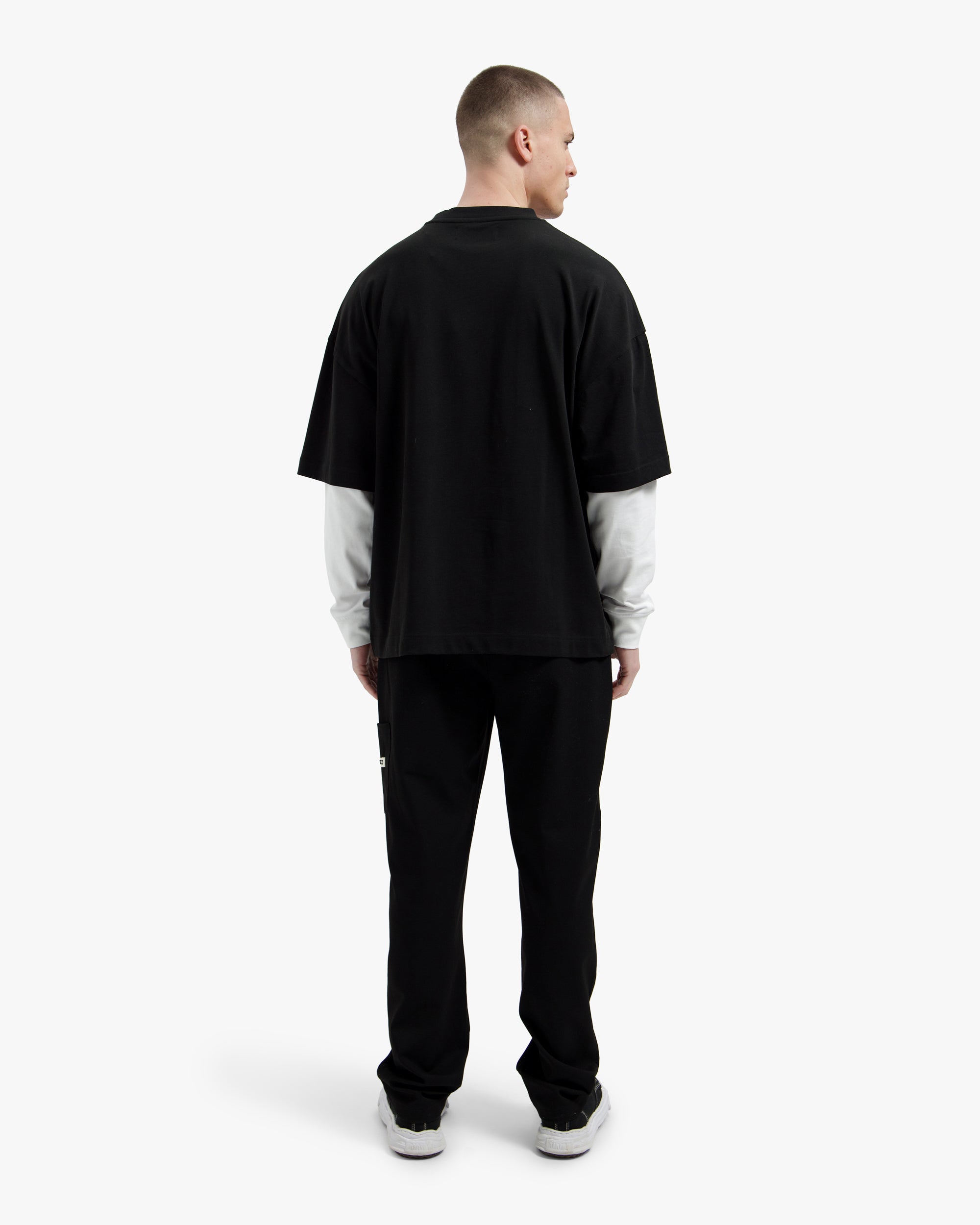 Croyez Bouclier Longsleeve - Vintage Black