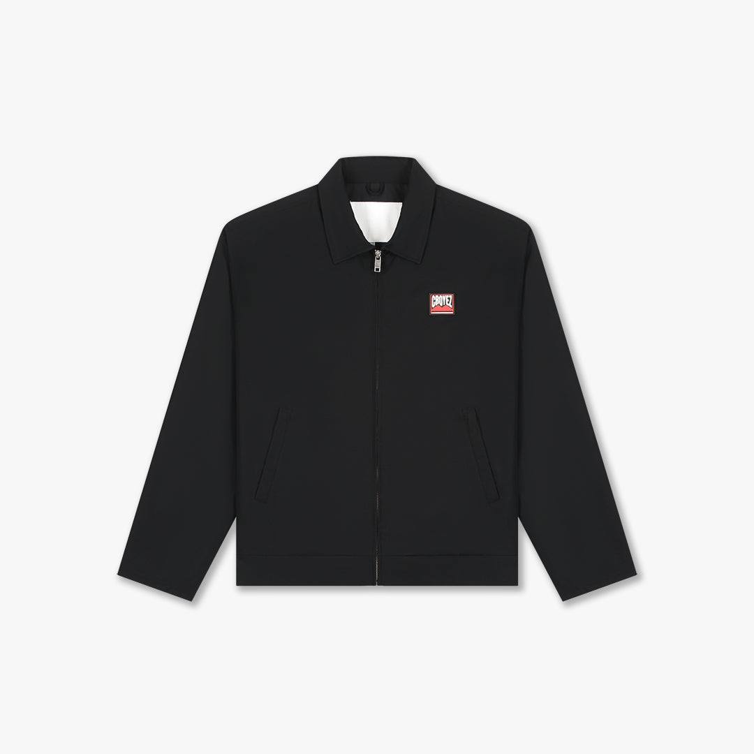 Croyez Patch Jacket- Black