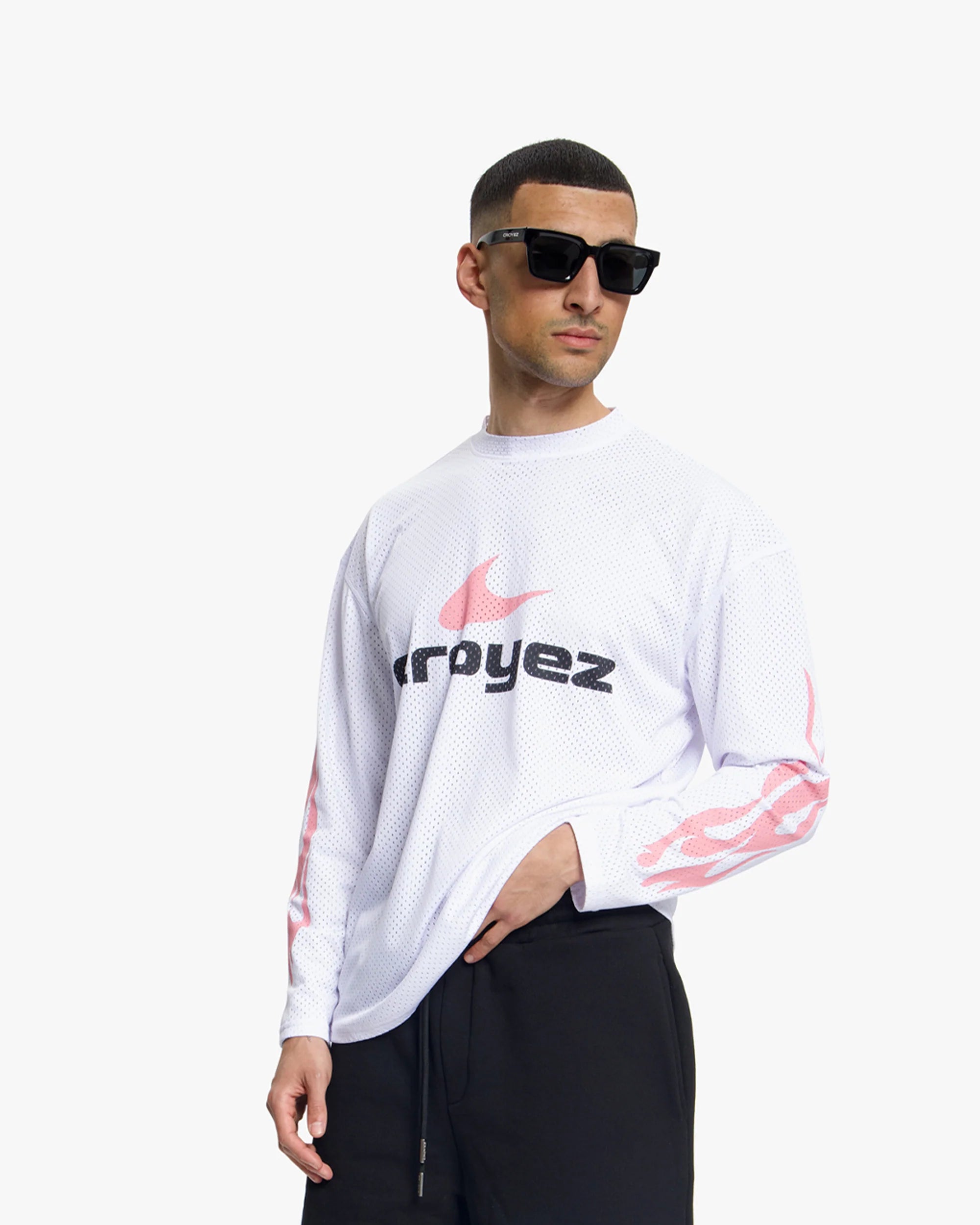 Croyez Service Dept Longsleeve- White