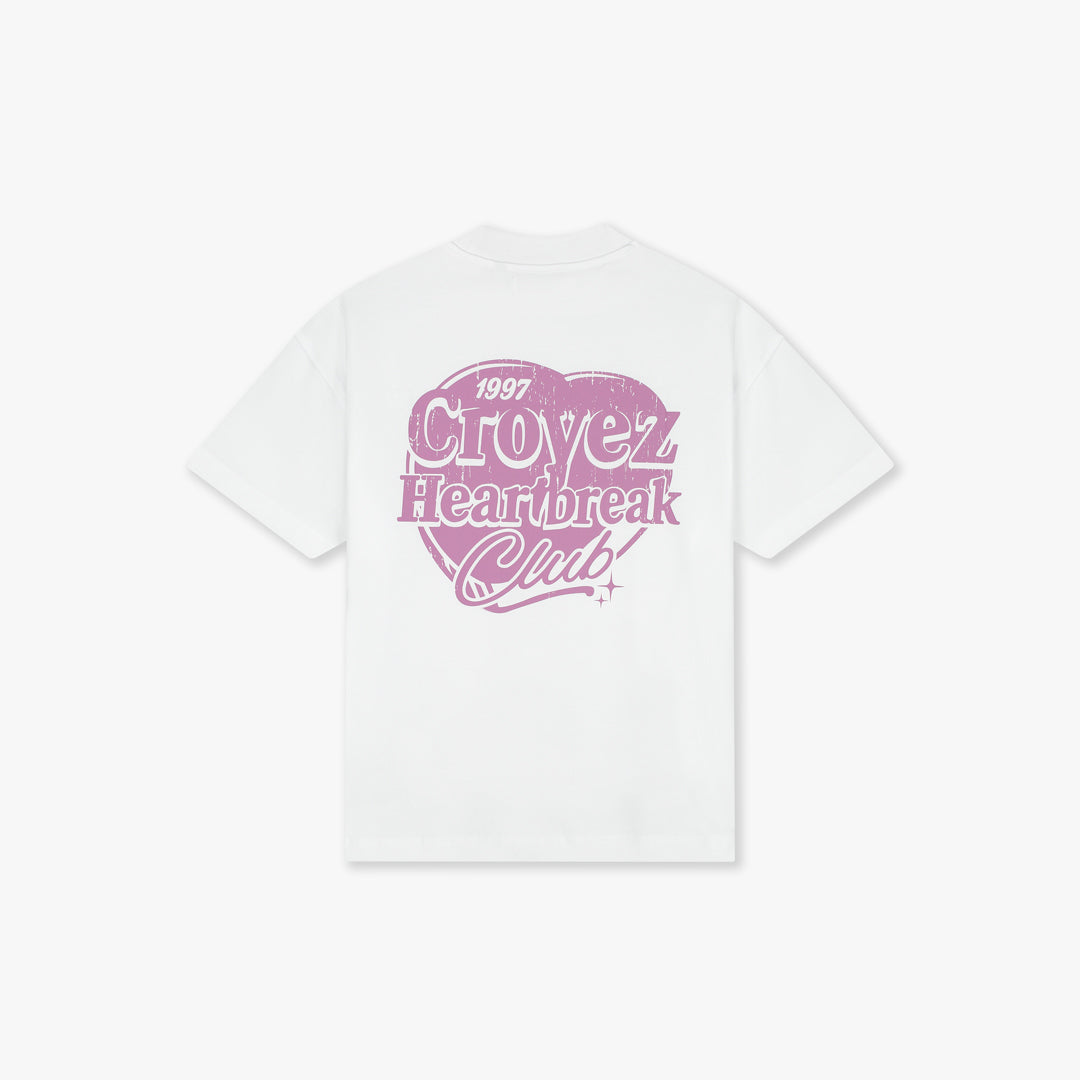 Croyez Heartbreak Club T-Shirt- White