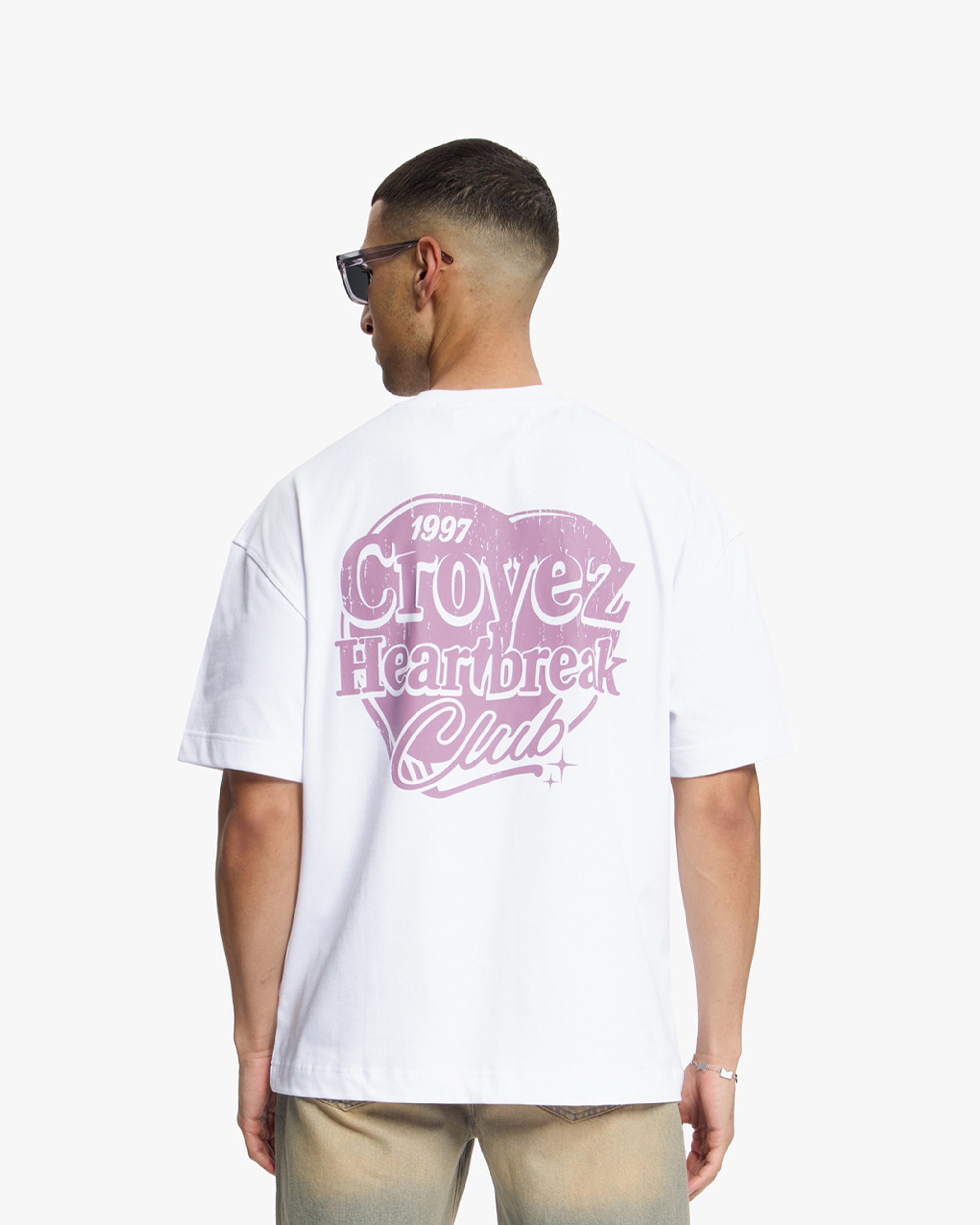 Croyez Heartbreak Club T-Shirt- White
