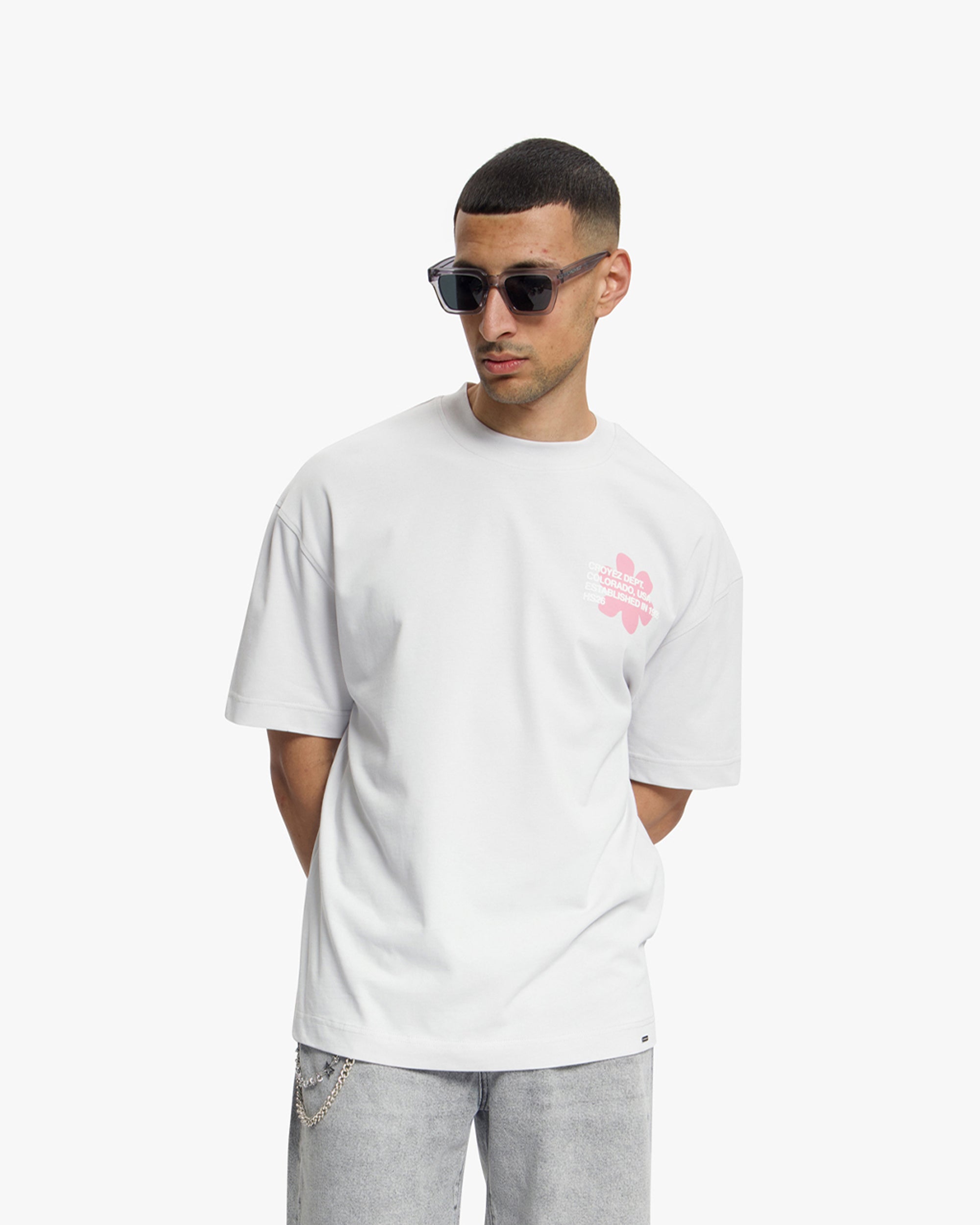 Croyez Silhouette T-Shirt- Grey