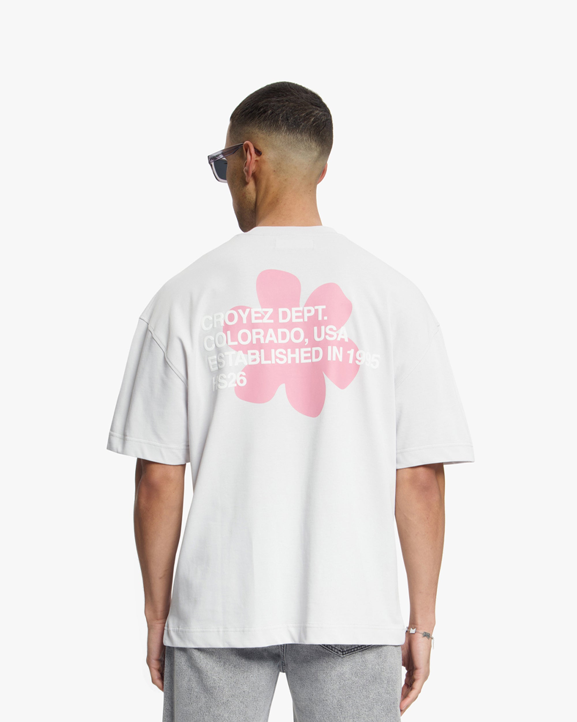 Croyez Silhouette T-Shirt- Grey