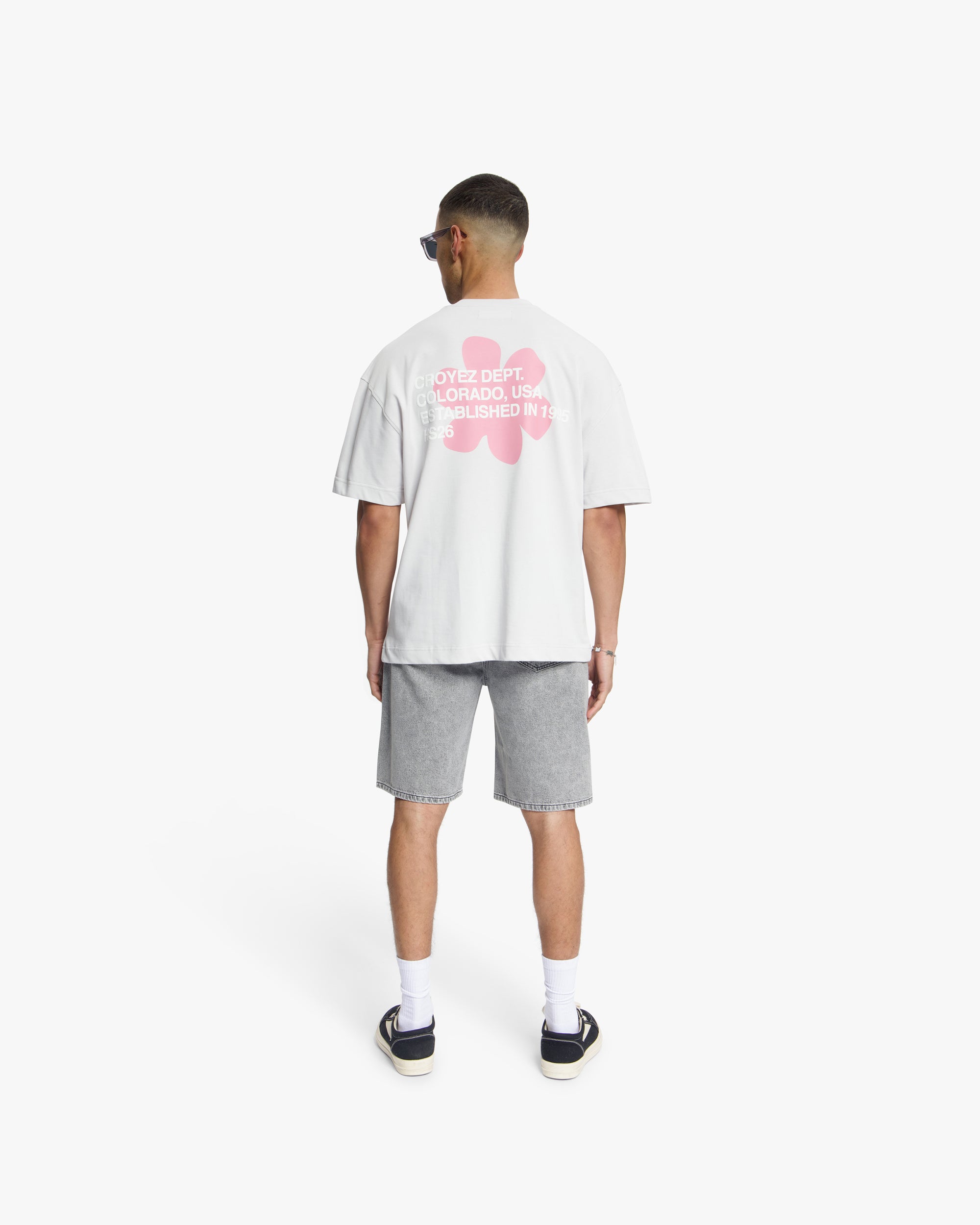 Croyez Silhouette T-Shirt- Grey