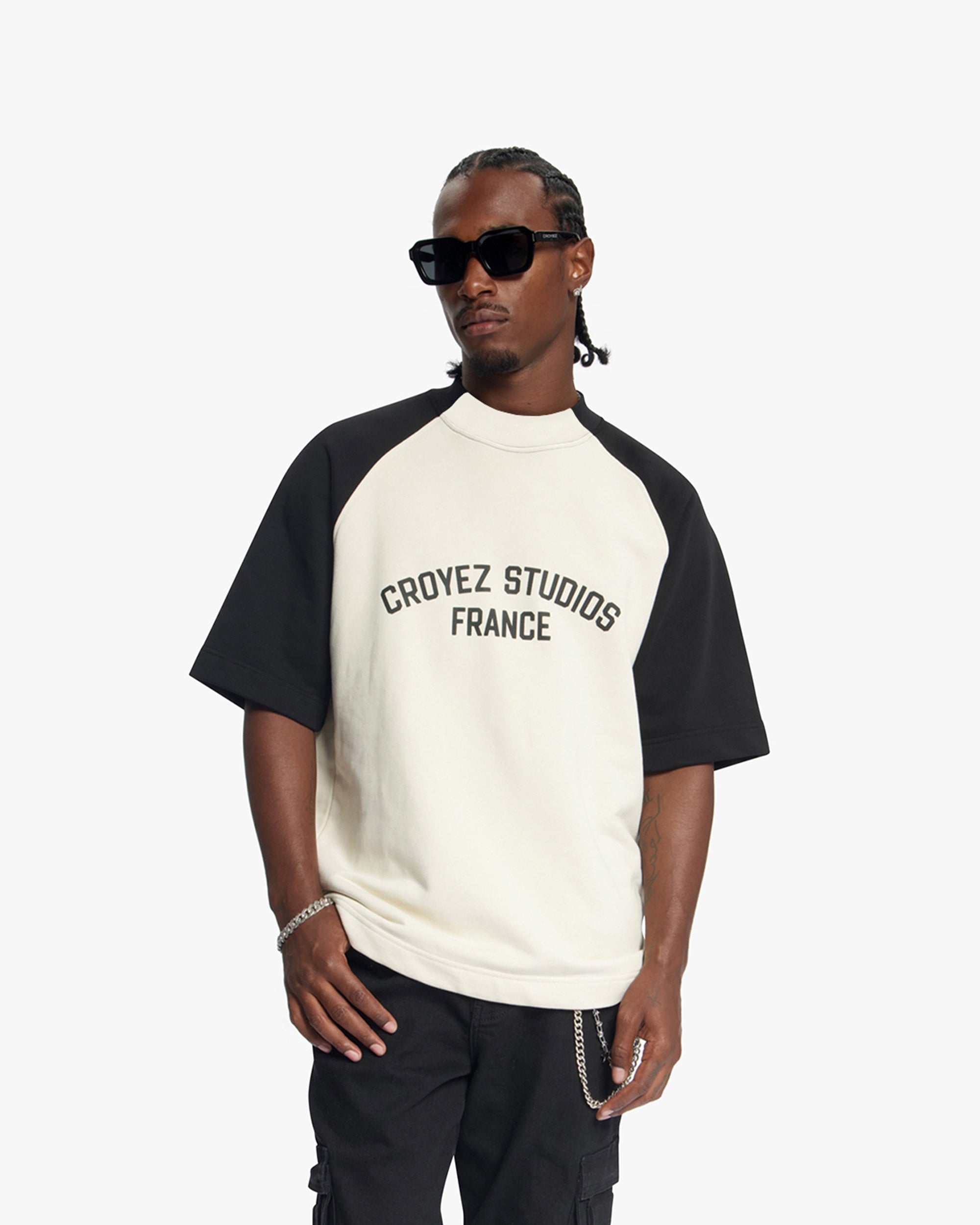 Croyez Studios Raglan T-Shirt- Light Beige