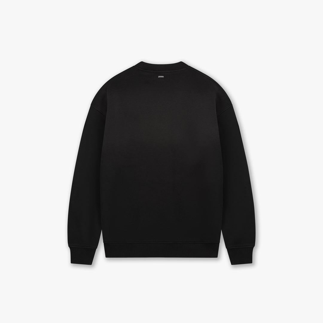 Croyez Studio Faded Sweater- Black