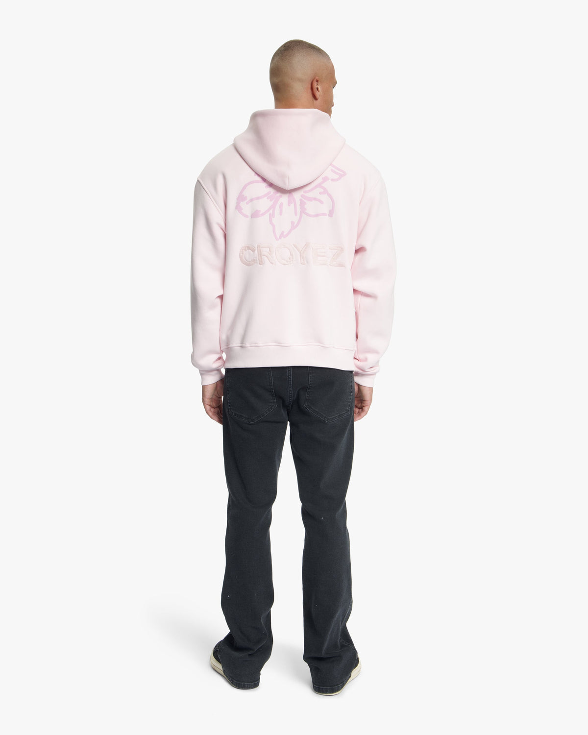 Croyez Gardener Zip Hoodie- Pink