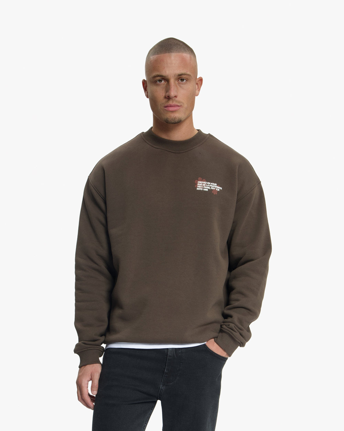 Croyez Silhouette 2.0 Sweater- Brown