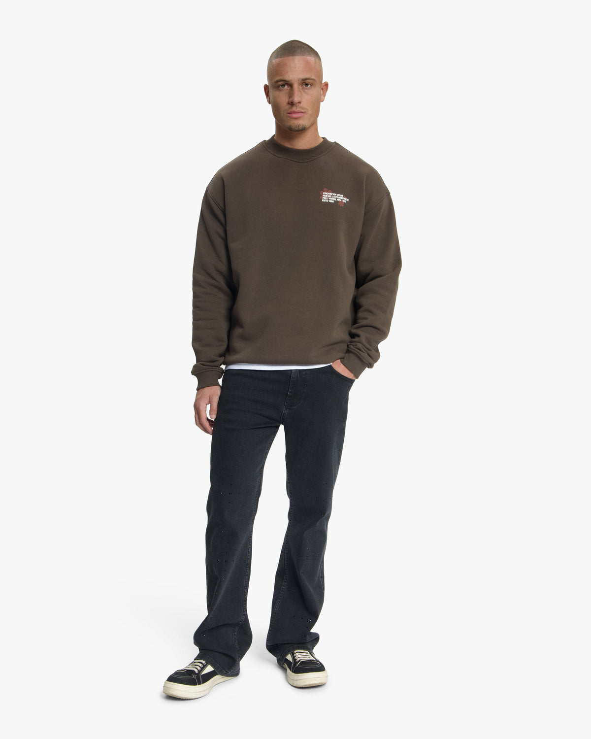Croyez Silhouette 2.0 Sweater- Brown