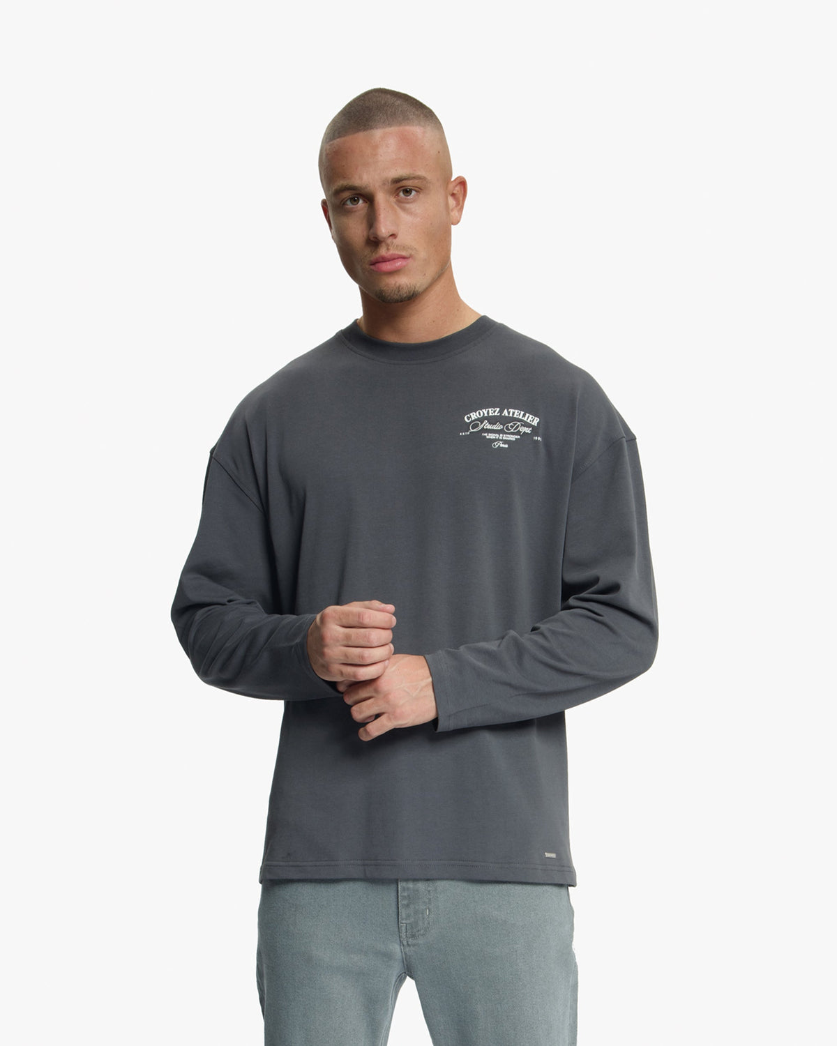 Croyez Studio Dept Longsleeve T-Shirt- Antra