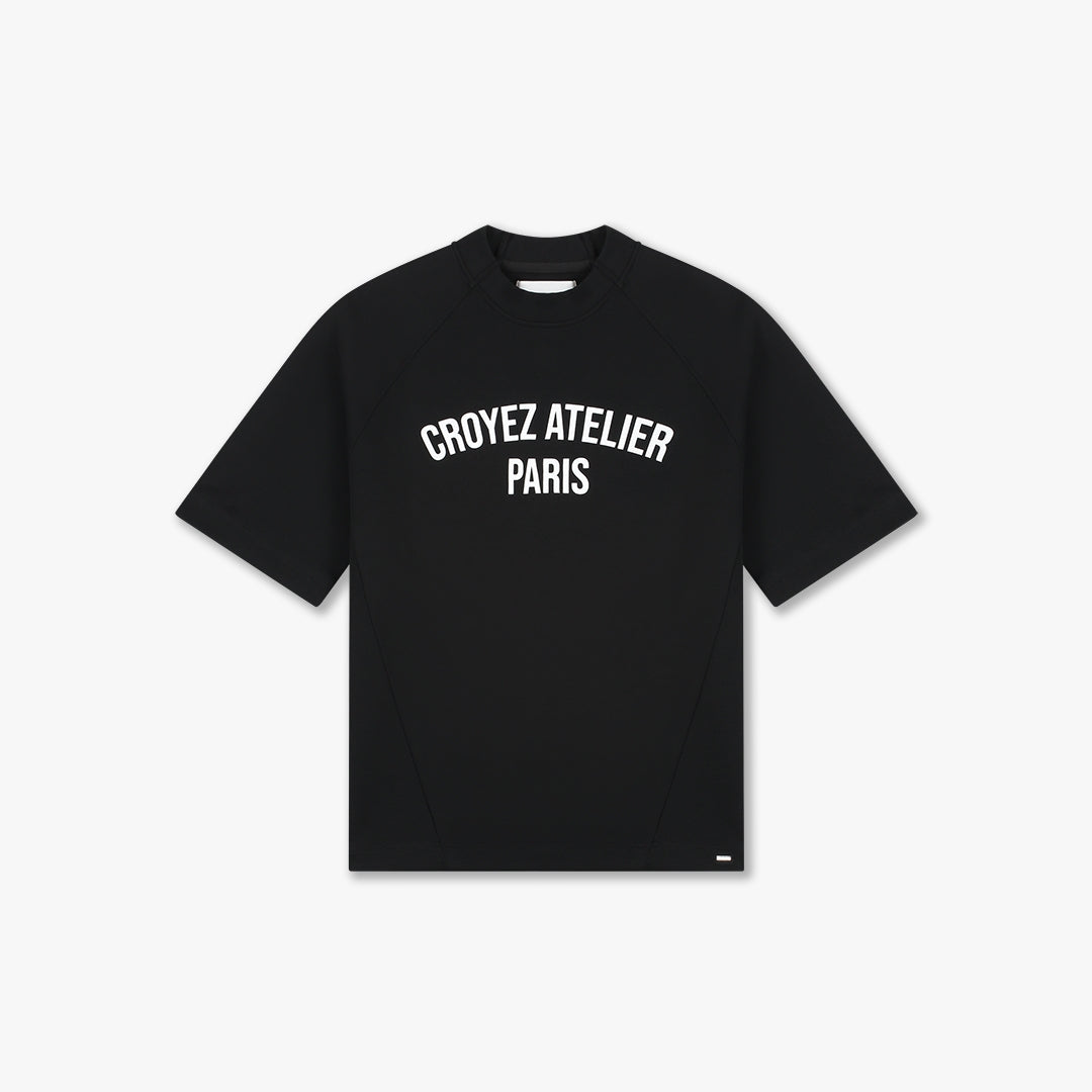 Croyez Raglan T-shirt- Black