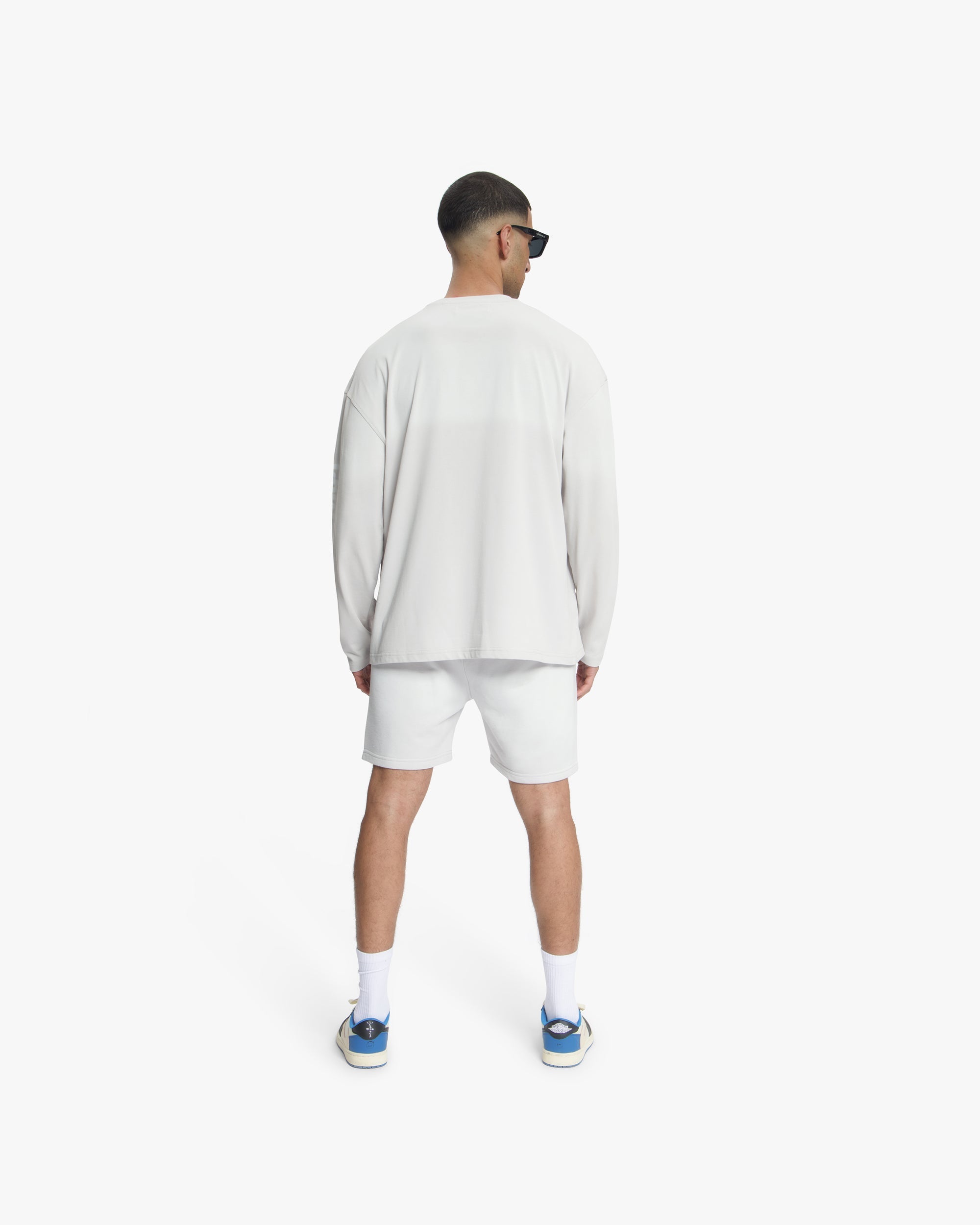 Croyez Sprayed Atelier Shorts- Light Grey