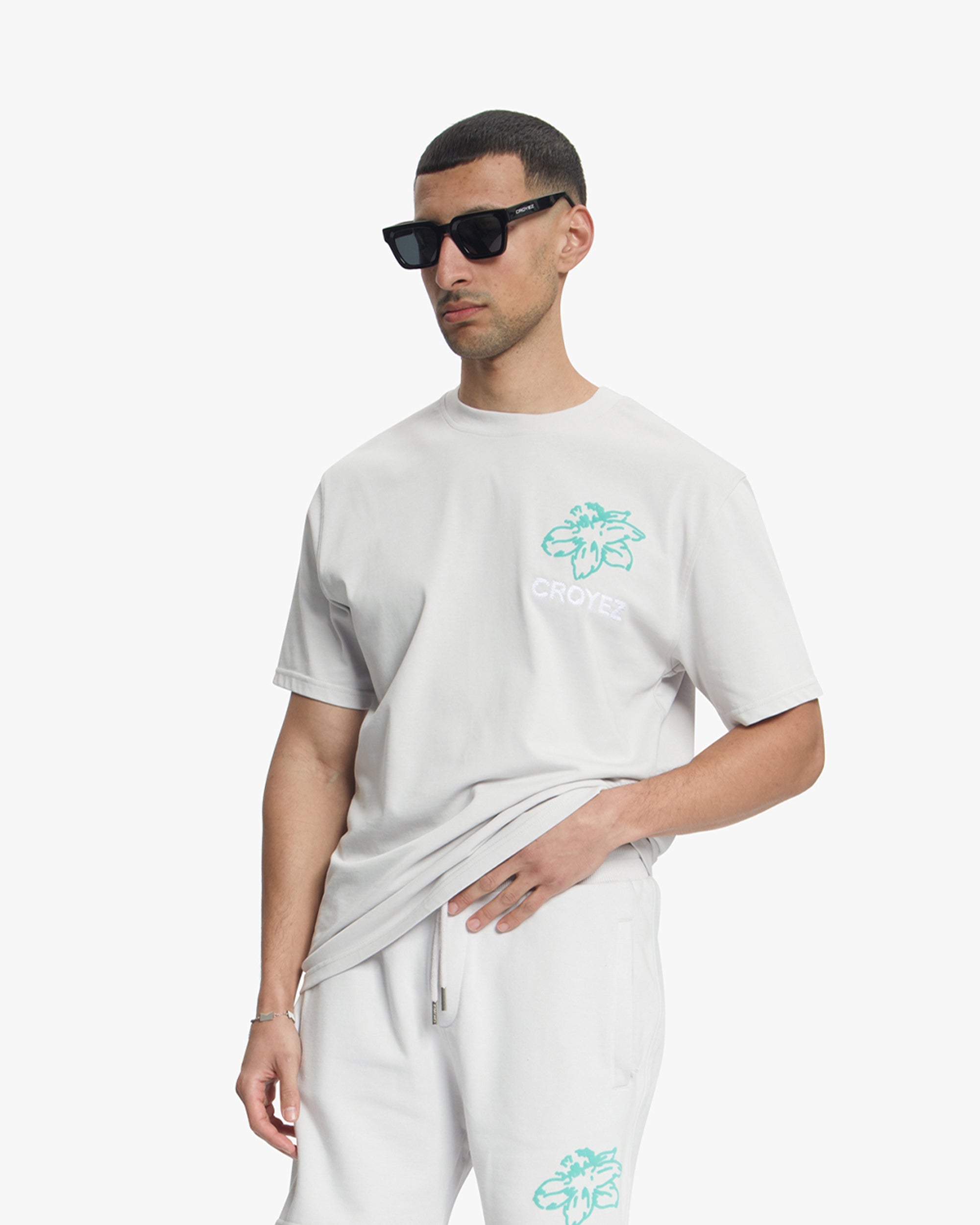 Croyez Gardener T-Shirt- Light Grey