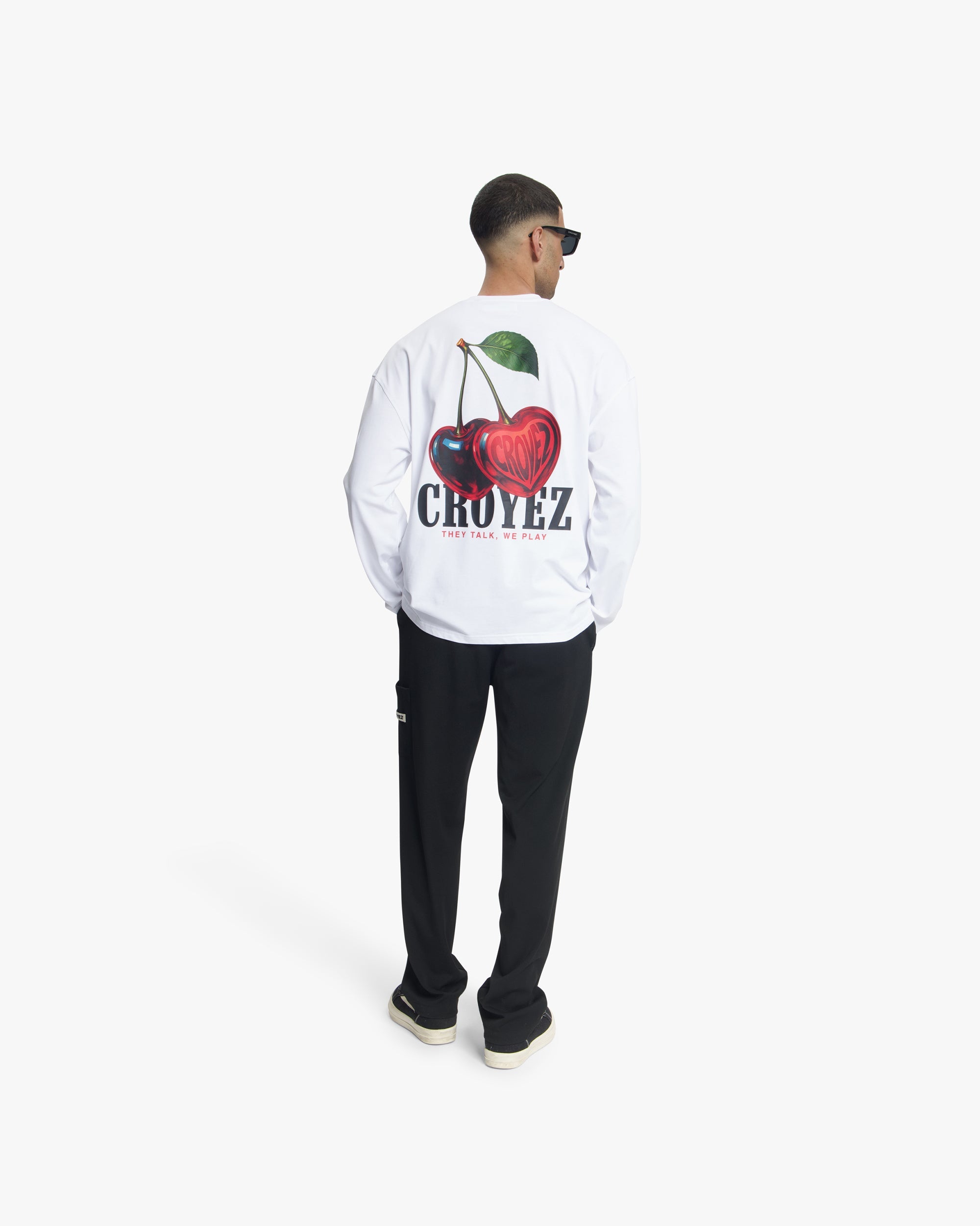Croyez Cerise D'Amour Longsleeve- White