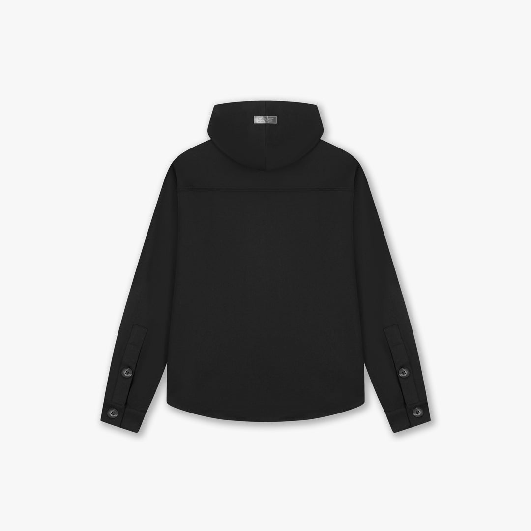 Croyez Sublime Hooded Shirt- Black