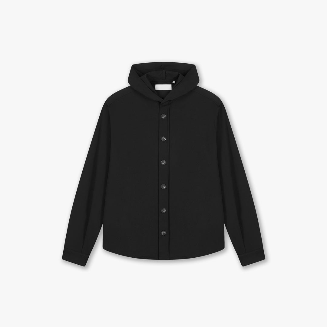 Croyez Sublime Hooded Shirt- Black