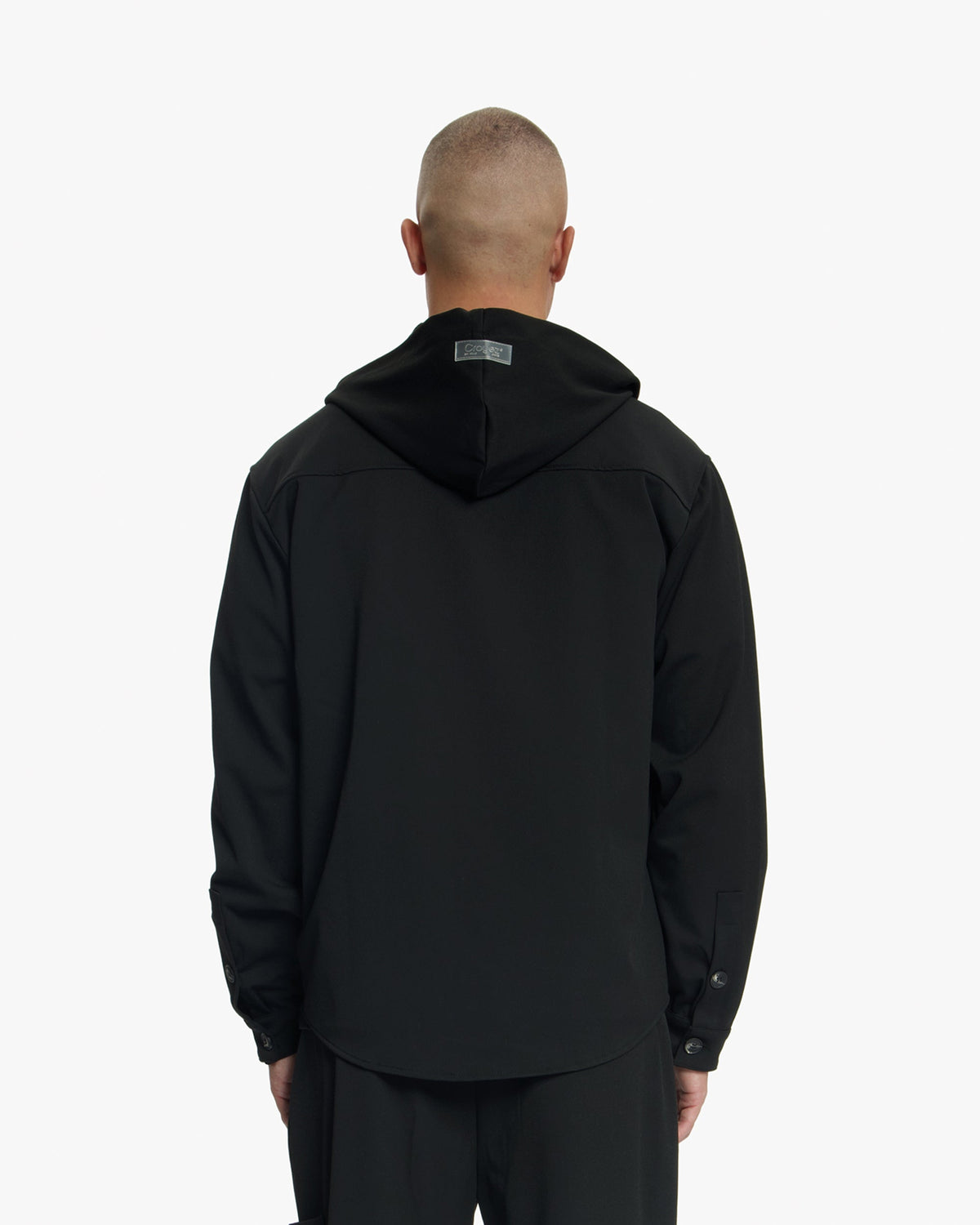 Croyez Sublime Hooded Shirt- Black