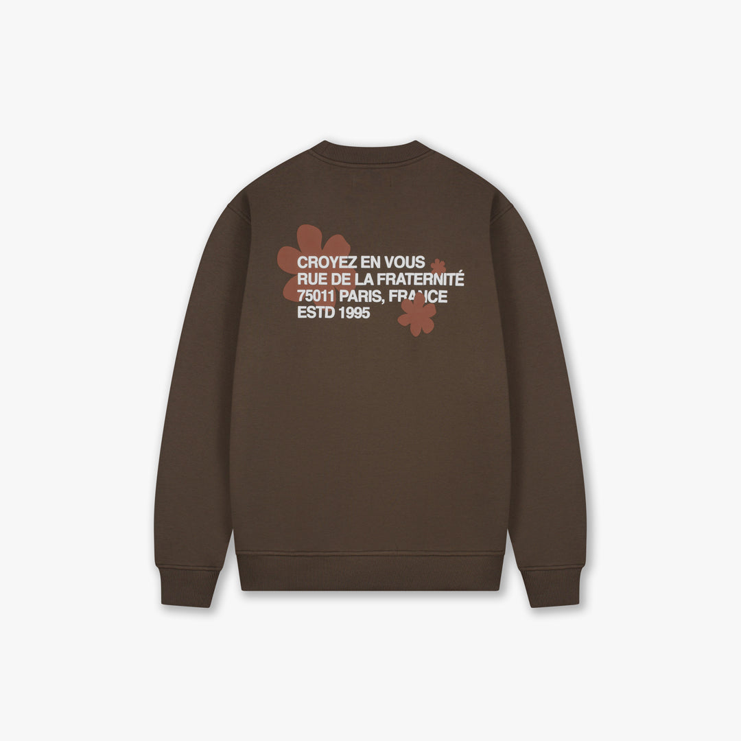 Croyez Silhouette 2.0 Sweater- Brown