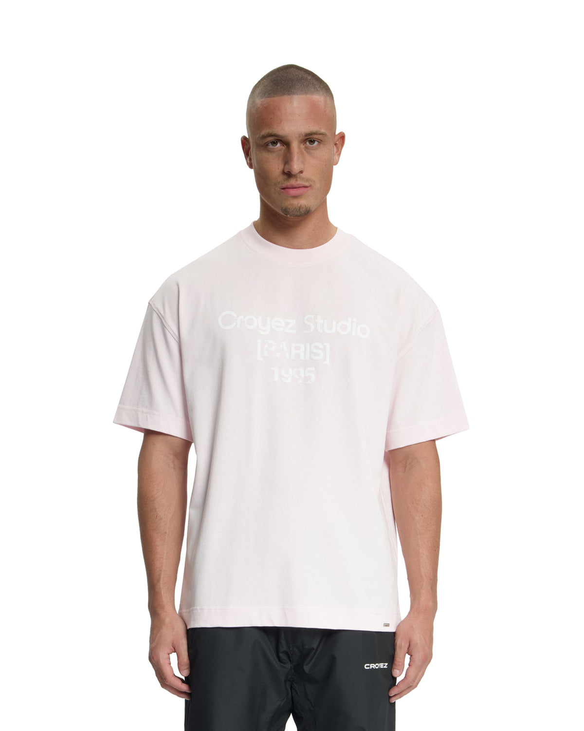 Croyez Studio Damaged T-Shirt- Pink