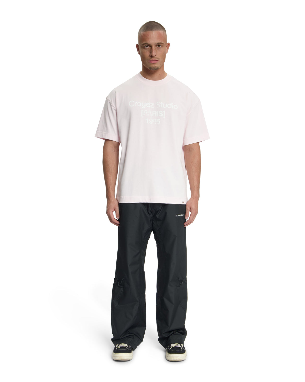 Croyez Studio Damaged T-Shirt- Pink