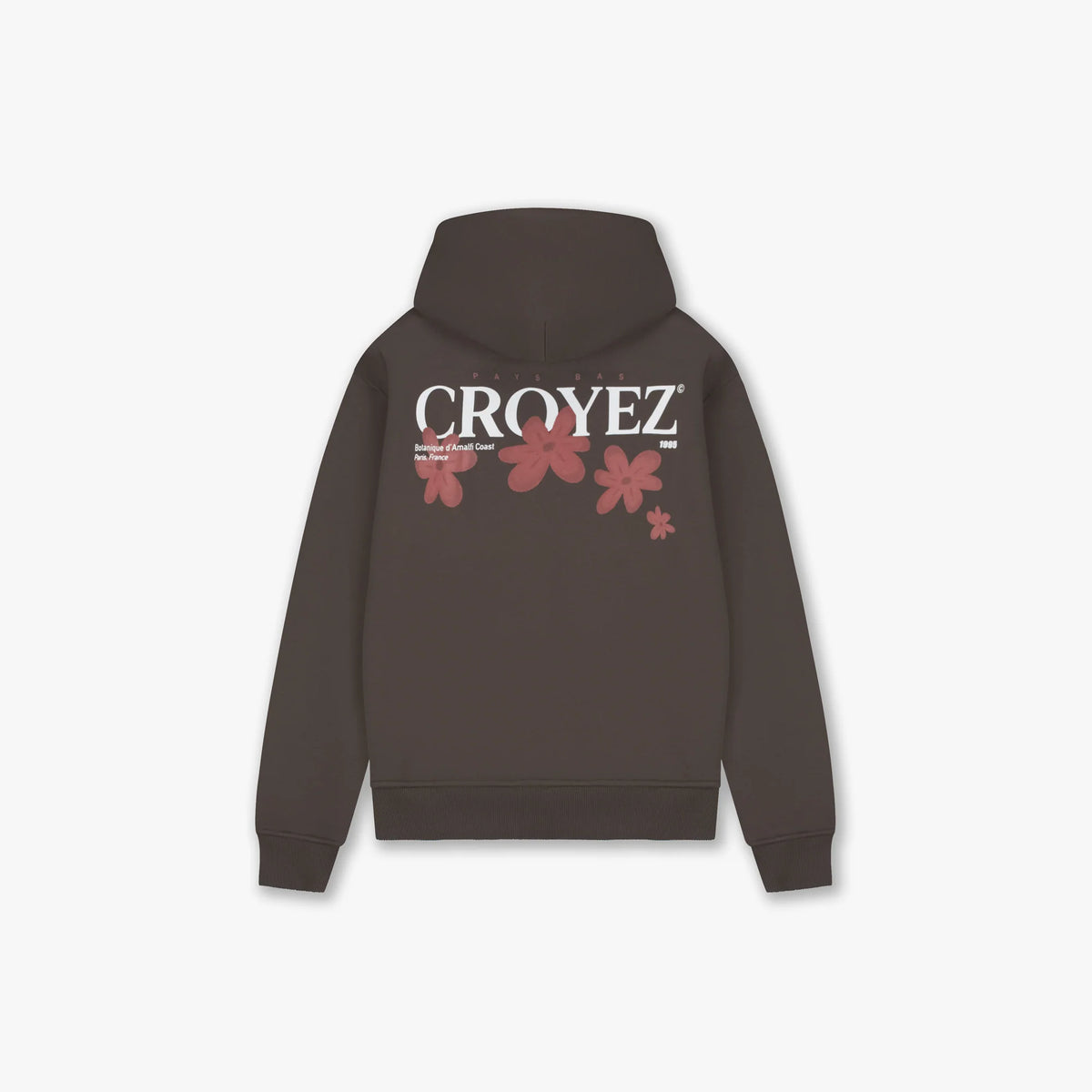 Croyez Botanique Zip Hoodie- Brown