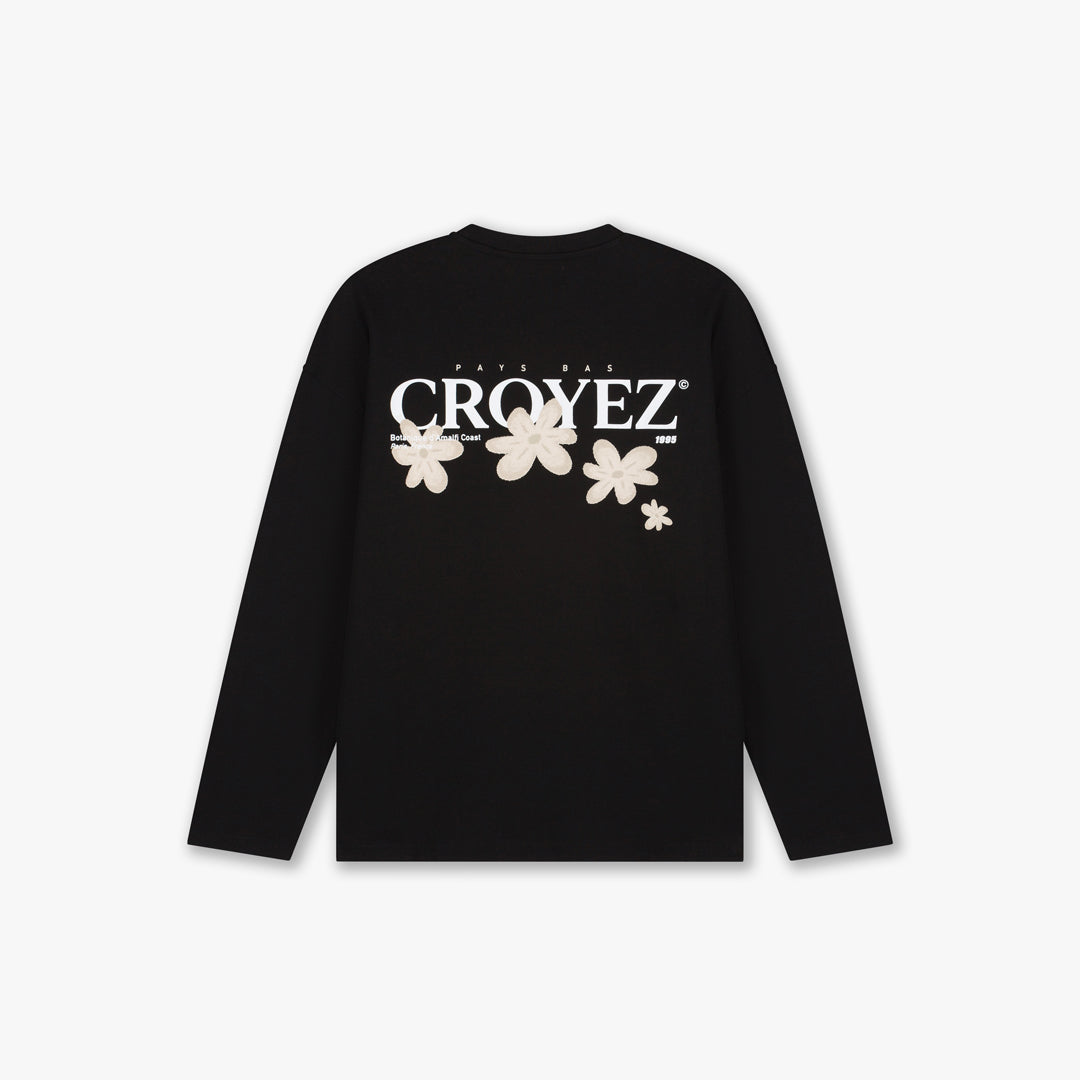 Croyez Botanique Longsleeve T-Shirt- White