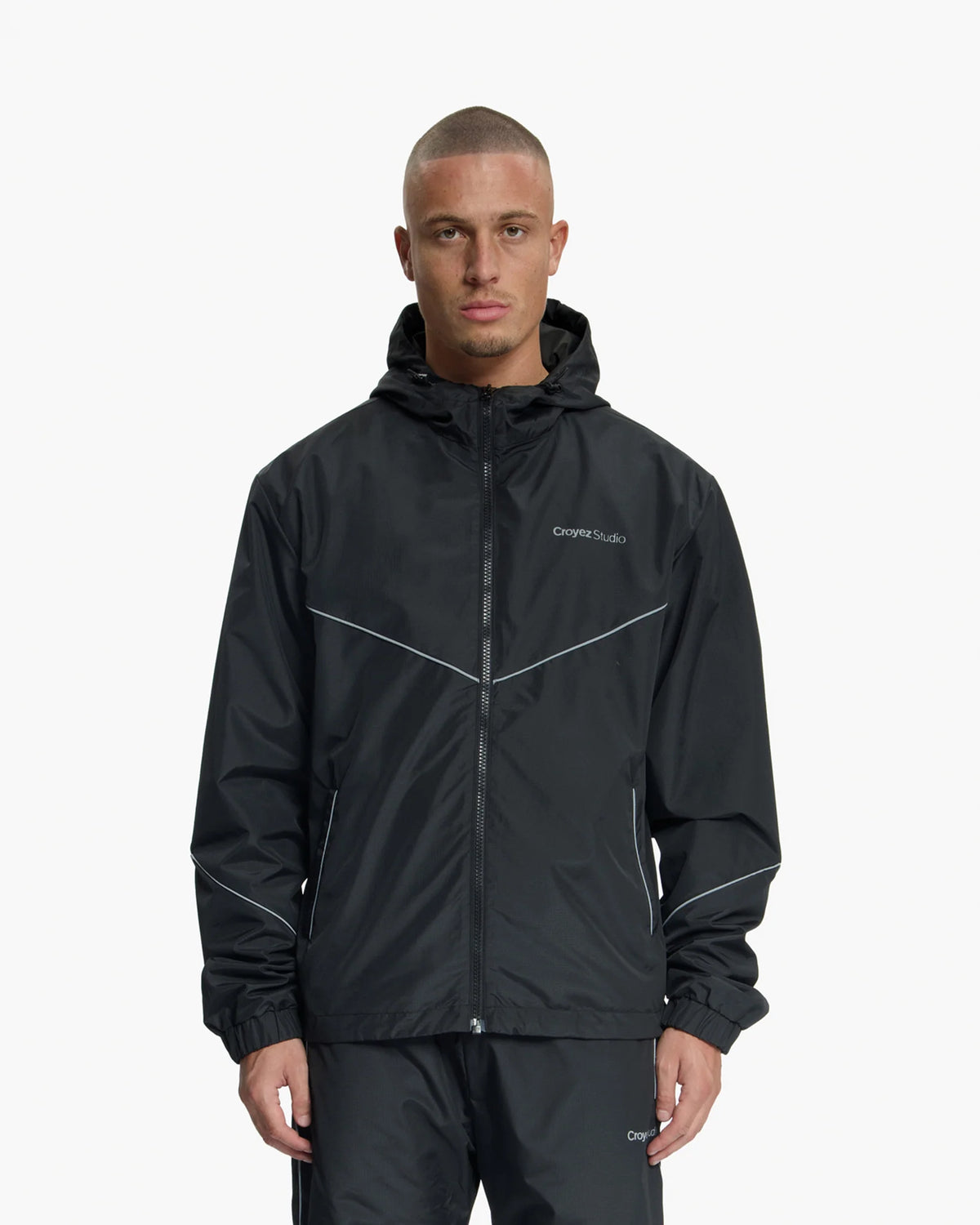 Croyez Studio Reflective Ripstop Jacket - Black