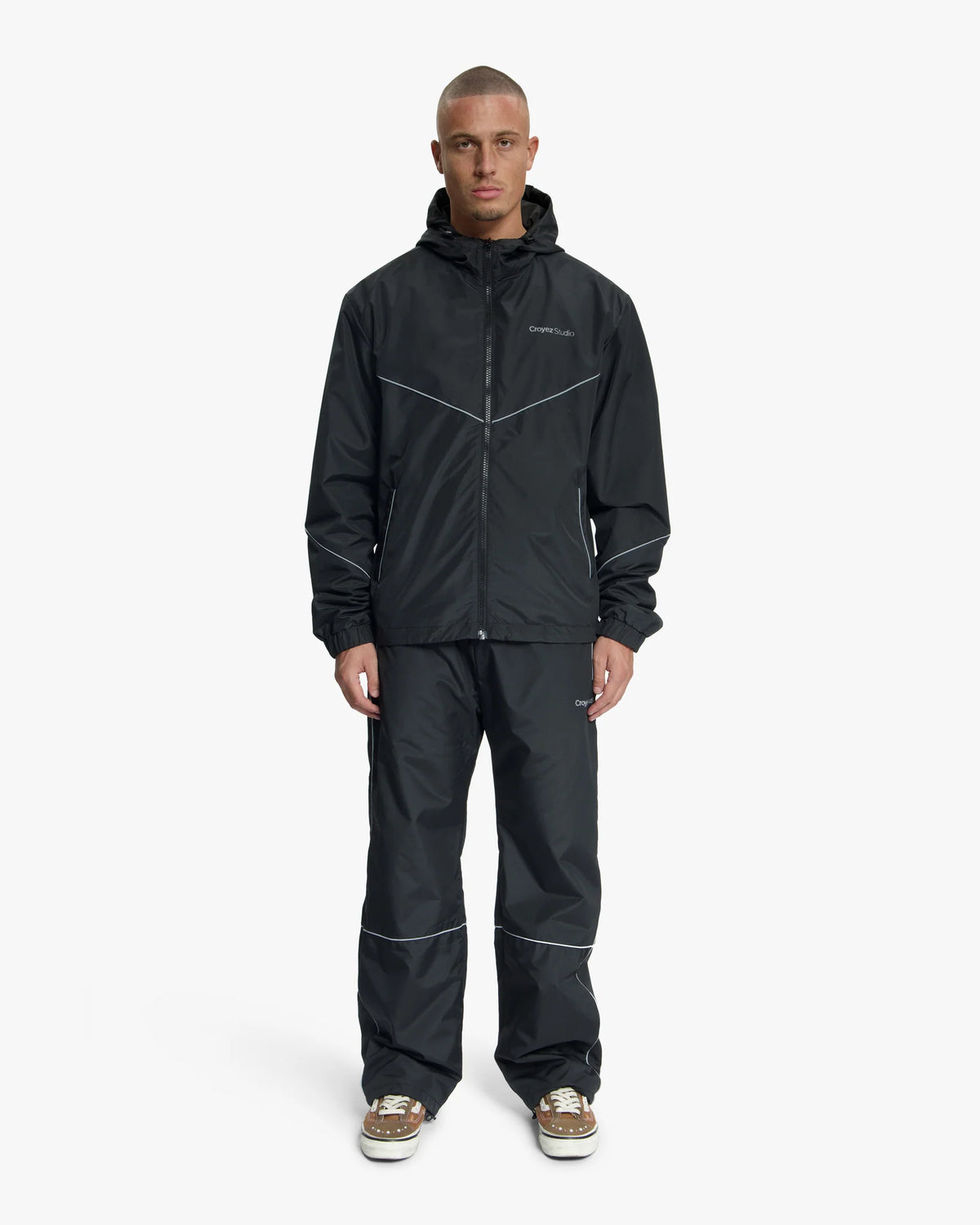 Croyez Studio Reflective Ripstop Pants - Black