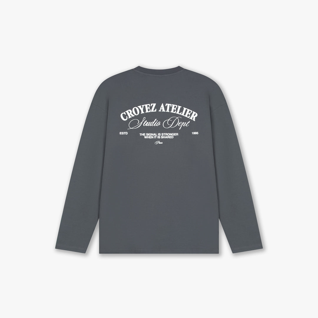 Croyez Studio Dept Longsleeve T-Shirt- Antra