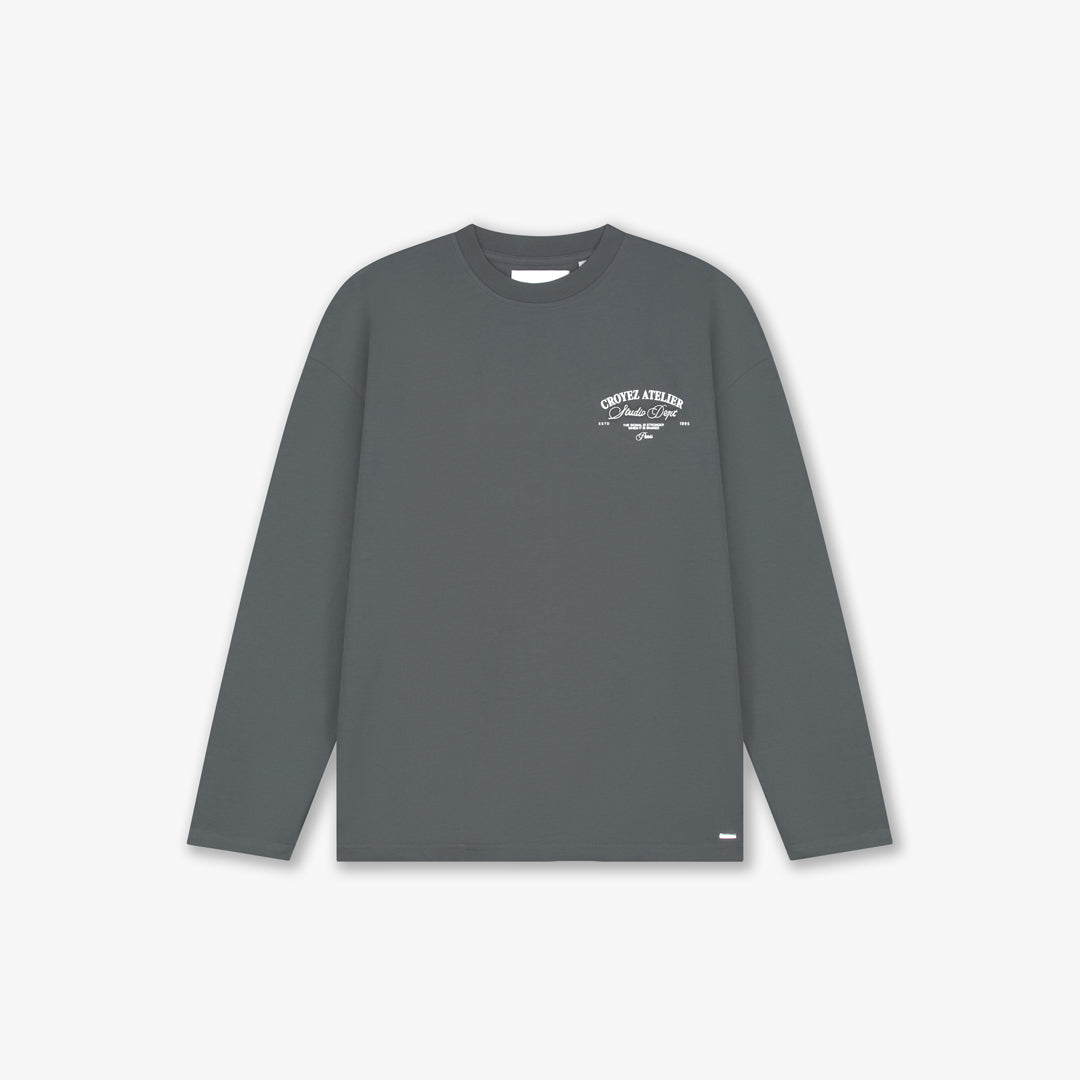 Croyez Studio Dept Longsleeve T-Shirt- Antra