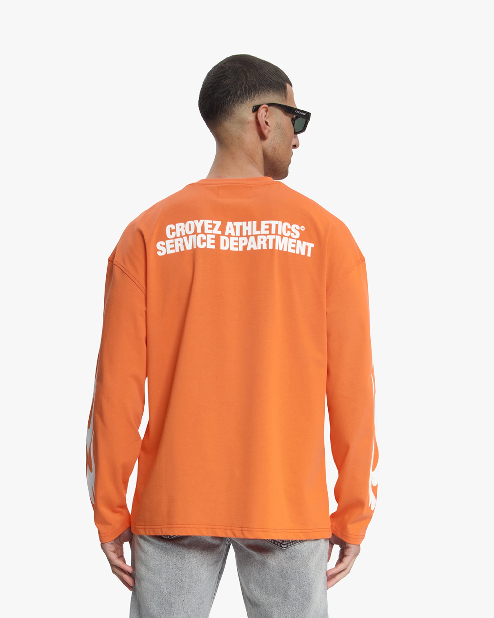 Croyez Service Dept Longsleeve- Orange